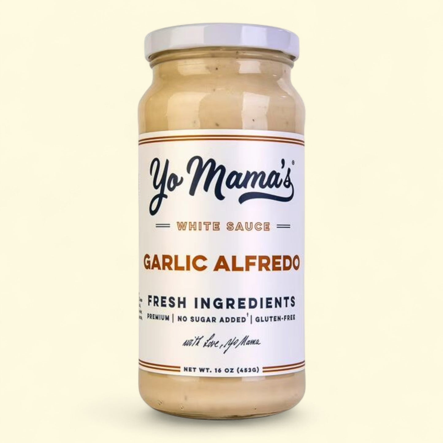 Sauce Alfredo « Yo Mama », 450 g