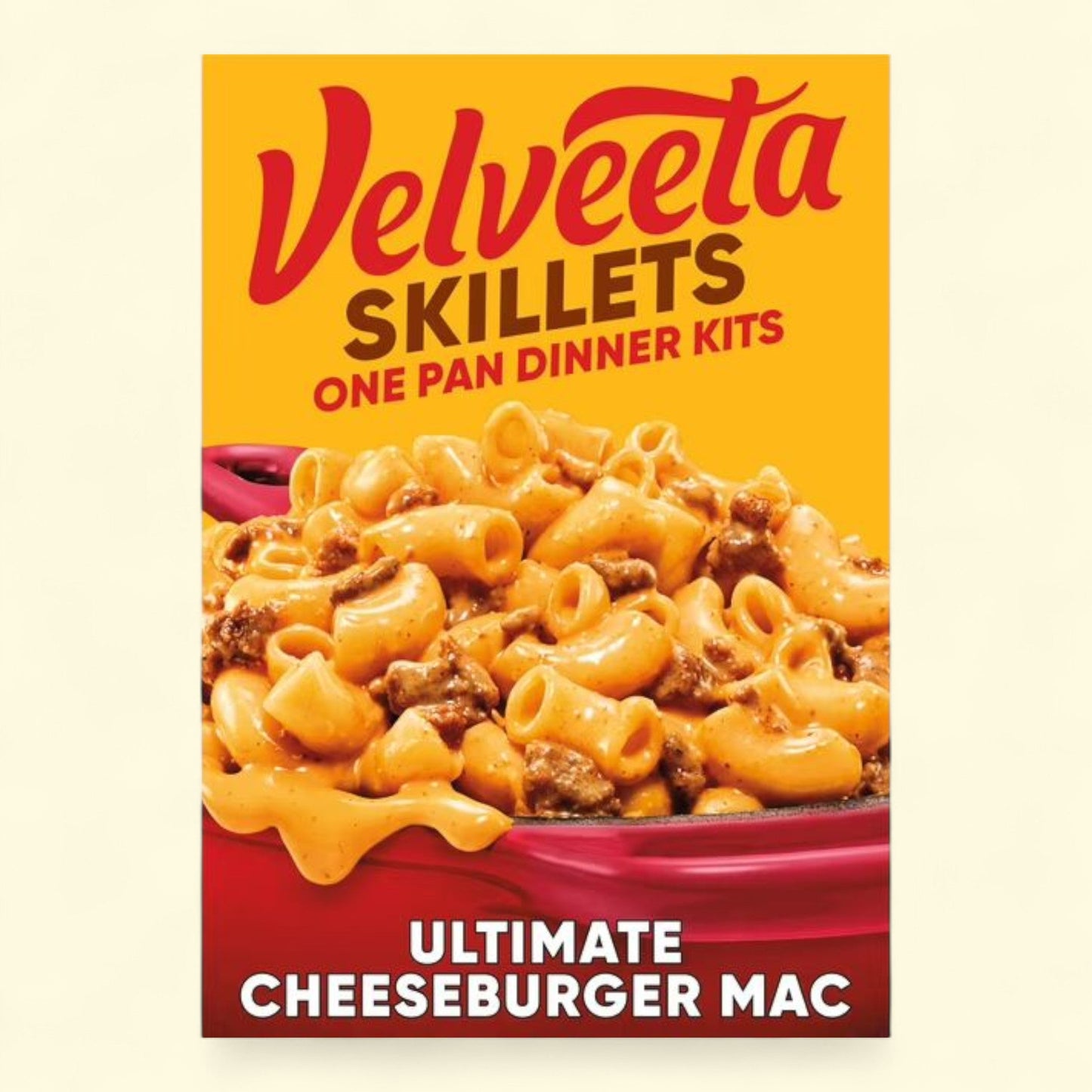 Velveeta Cheeseburger Macaroni and Cheese Dinner Kit, 12.8 oz