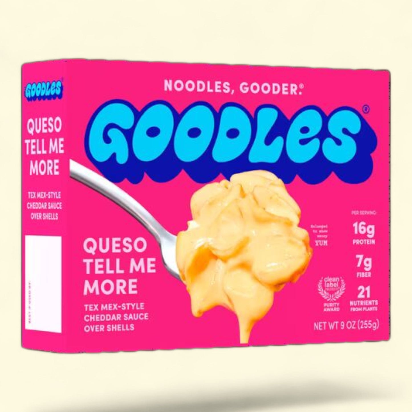 GOODLES Deluxe Queso Liquid Mac & Cheese, Tex-Mex Style Cheddar, Shells 9oz