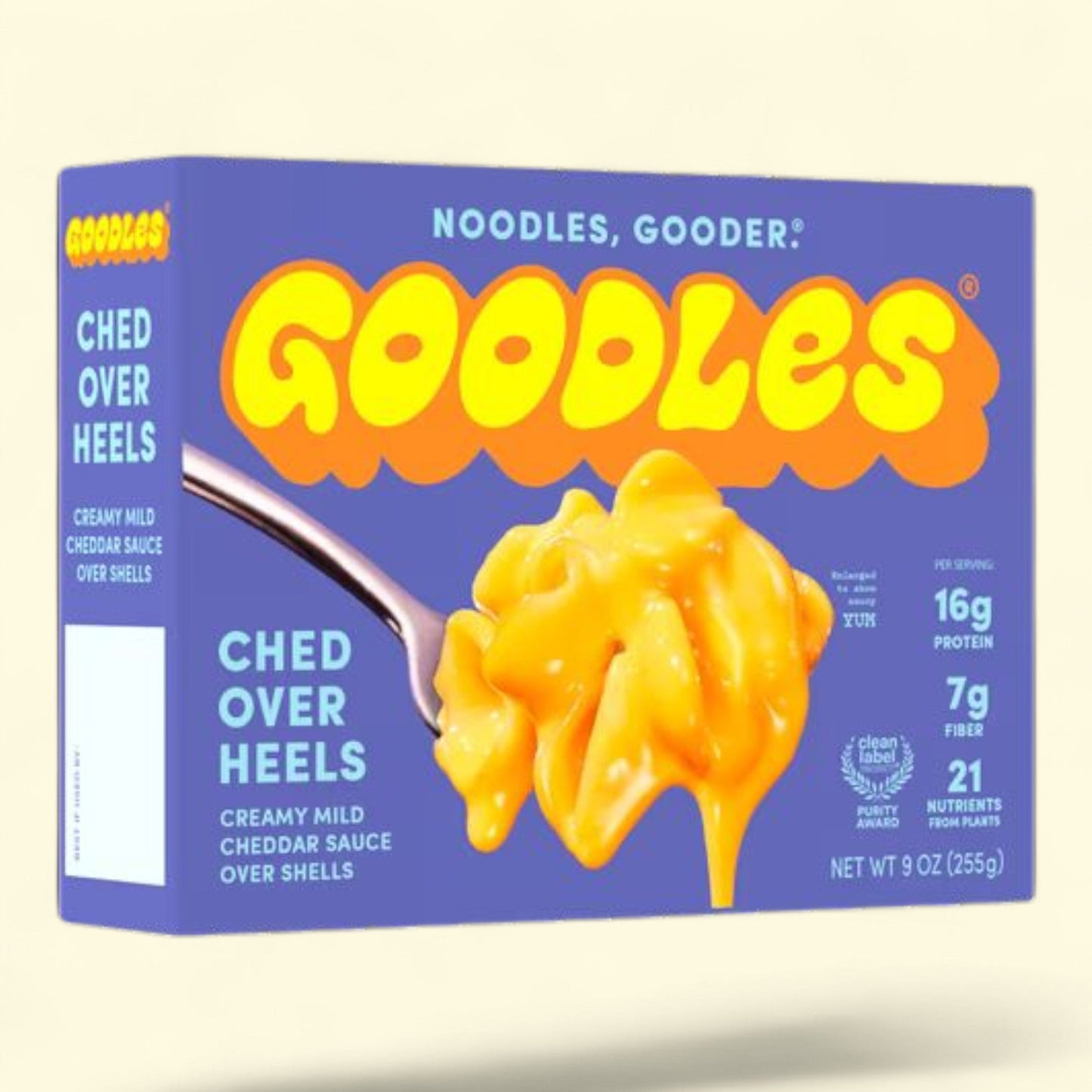 GOODLES Deluxe Ched Over Heels Liquid Mac & Cheese, Mild Cheddar, Shells, 9 oz