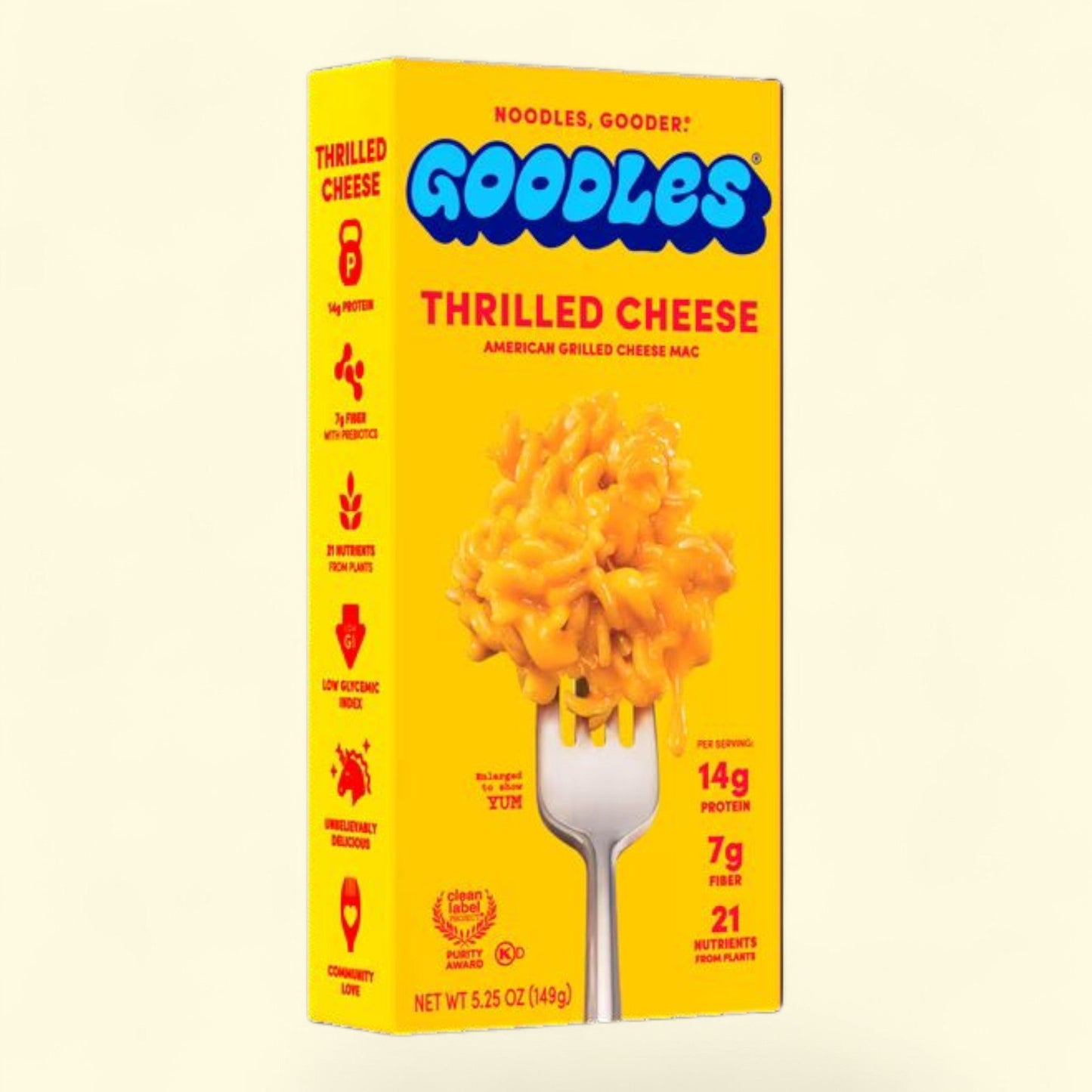 Goodles Mac & Cheese, Thrilled Grilled Cheese, 5.25 oz