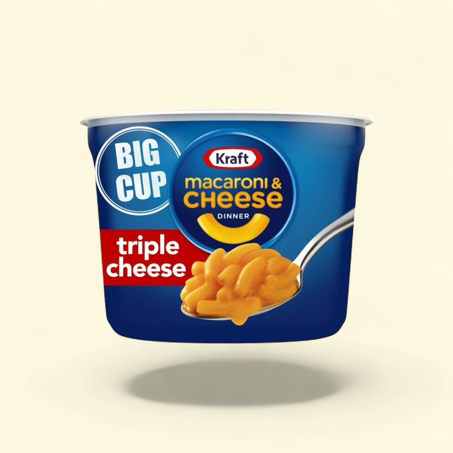Kraft Macaroni & Cheese, Triple Cheese, 4.1 oz Cup — authentic US product shipped worldwide by Treatspree