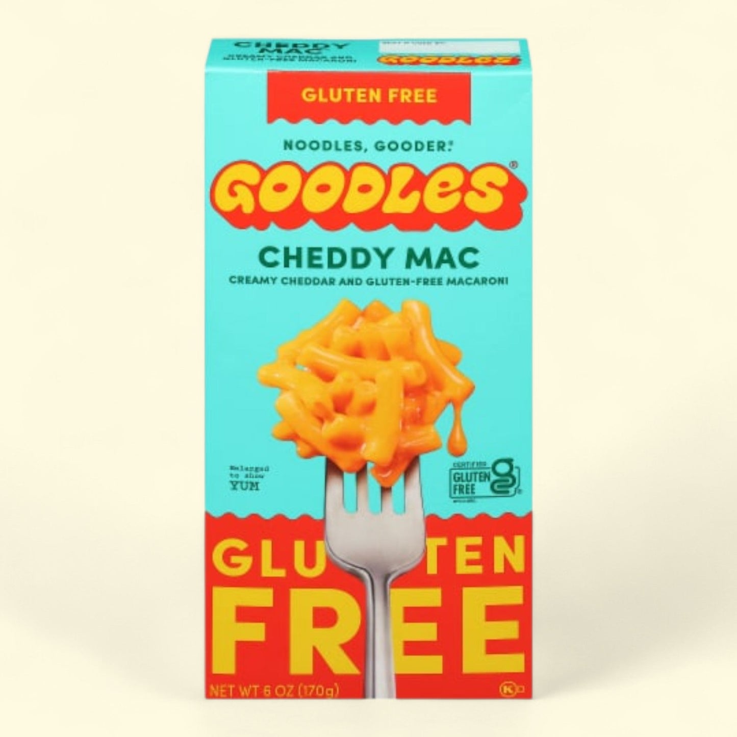 Goodles® Cheddy Mac Mac and Cheese, Gluten Free, 1lb — authentic US product shipped worldwide by Treatspree