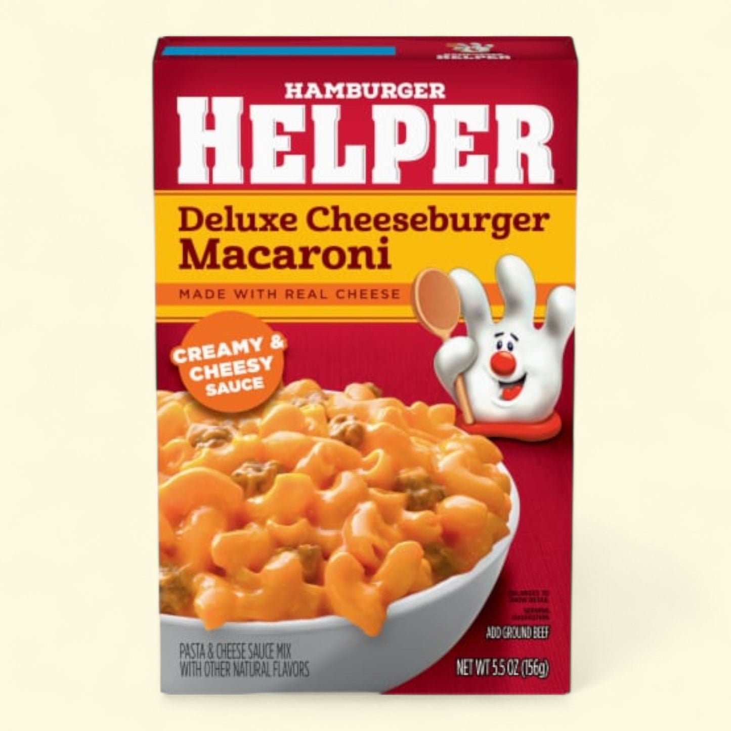 Hamburger Helper Pasta Deluxe Cheeseburger Macaroni, 5.5 oz