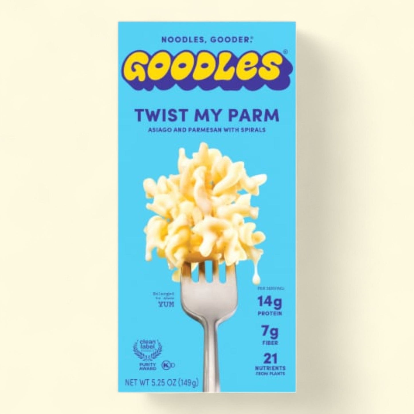 Goodles Twist My Parm Asigago Parmesan Spiral Macaroni & Cheese, 5.25 oz