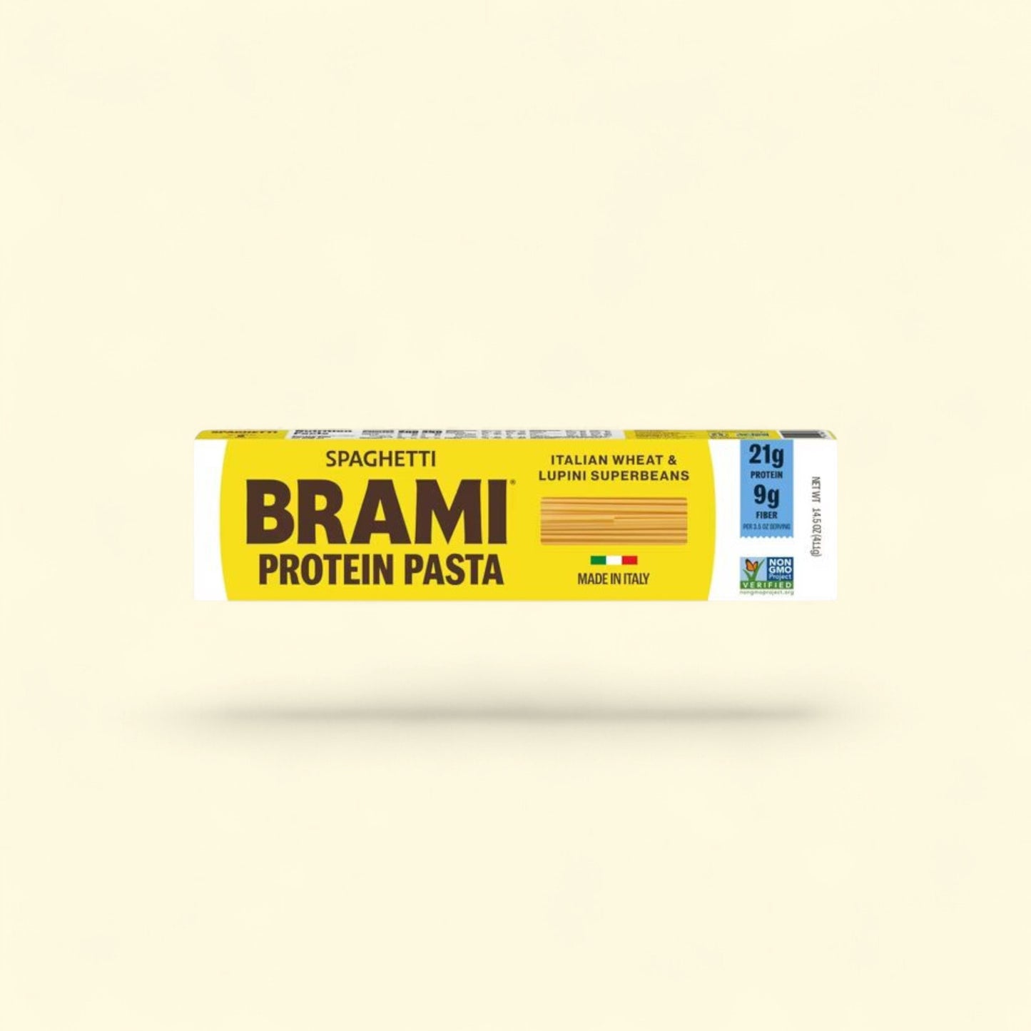 Brami Spaghetti High Protein Pasta, 14.5 oz — authentic US product shipped worldwide by Treatspree