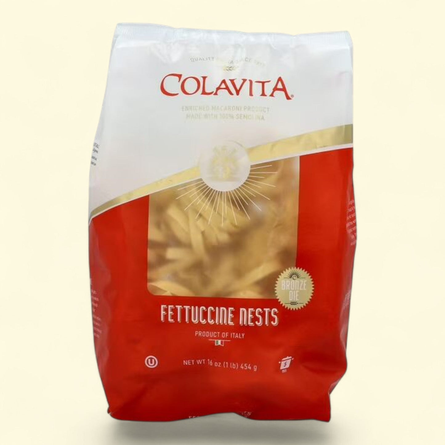 Colavita Fettuccine Nest Pasta, 1 Pound — authentic US product shipped worldwide by Treatspree