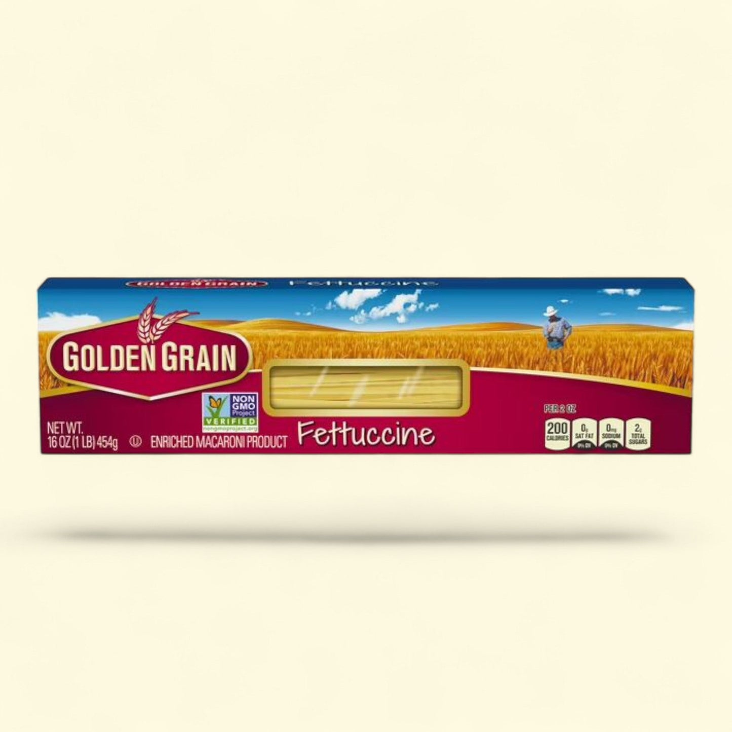 Golden Grain Fettuccine, 16 oz