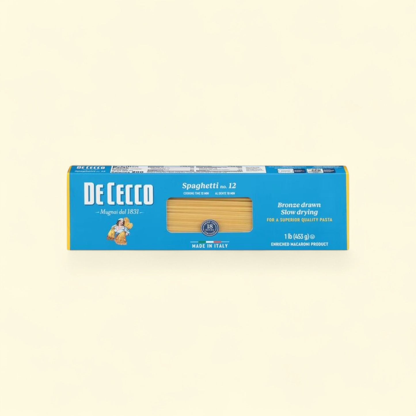 De Cecco Spaghetti Pasta, 1 LB — authentic US product shipped worldwide by Treatspree
