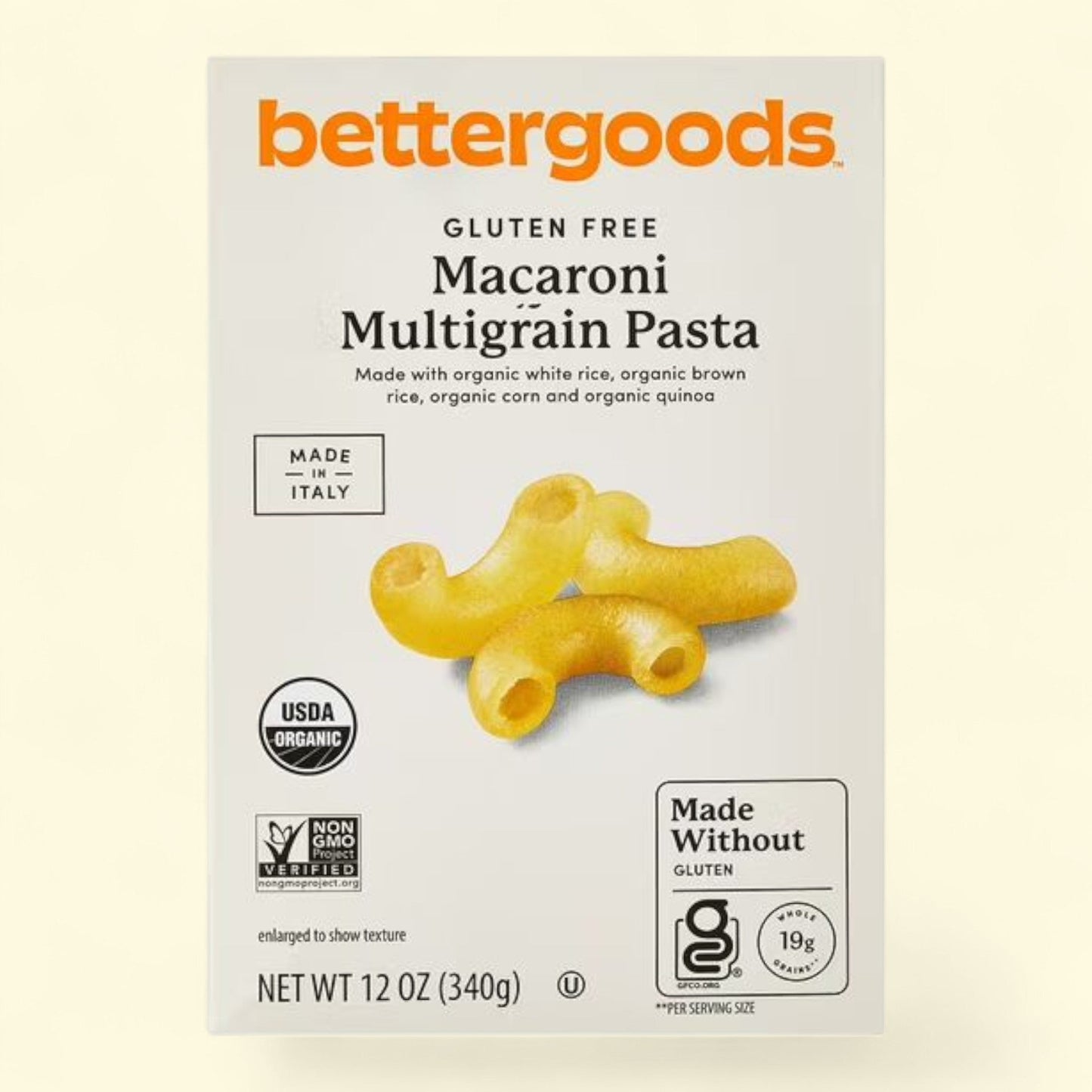 bettergoods Macaroni Multigrain Pasta, 12 oz