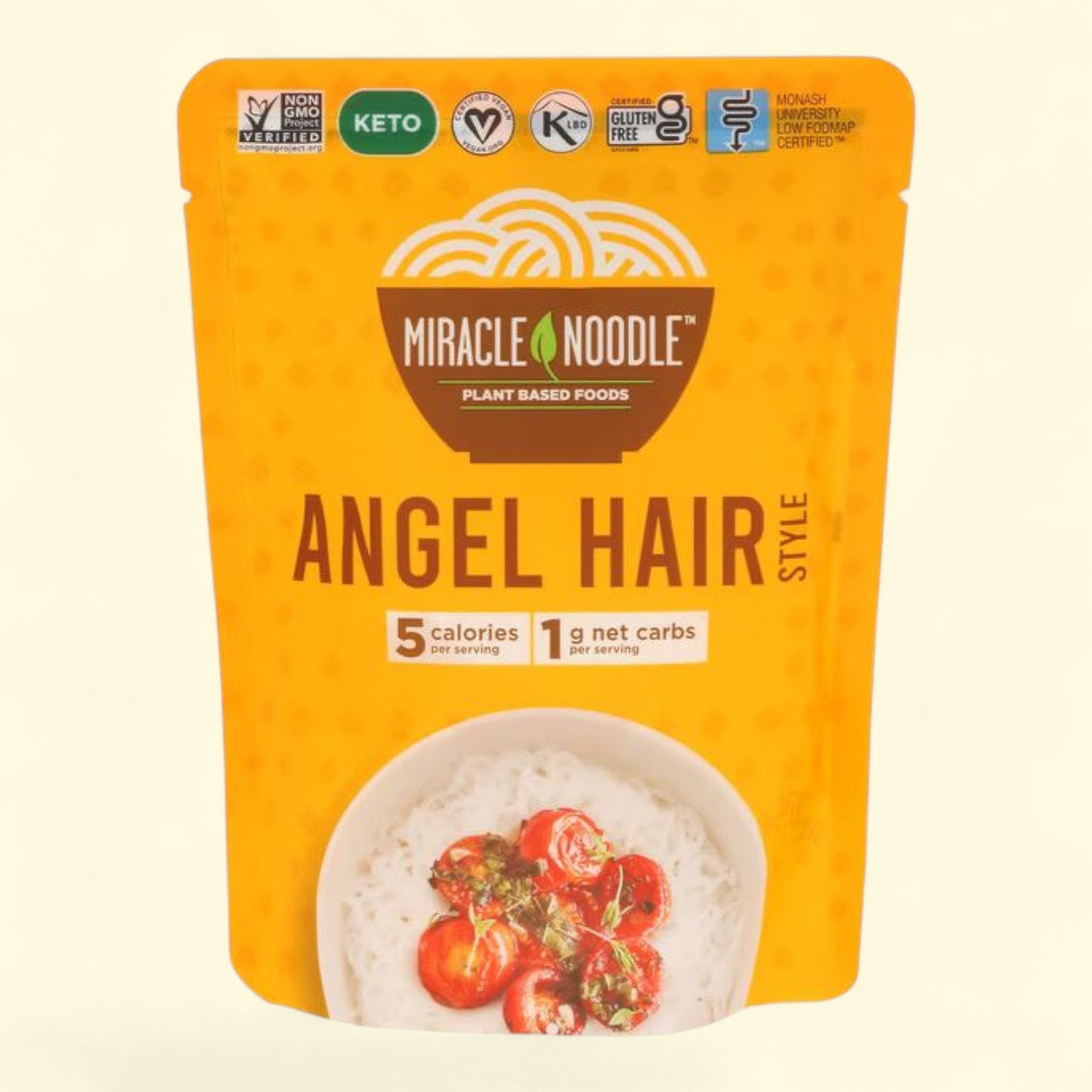 Miracle Noodle Angel Hair Konjac Noodles, 7 oz