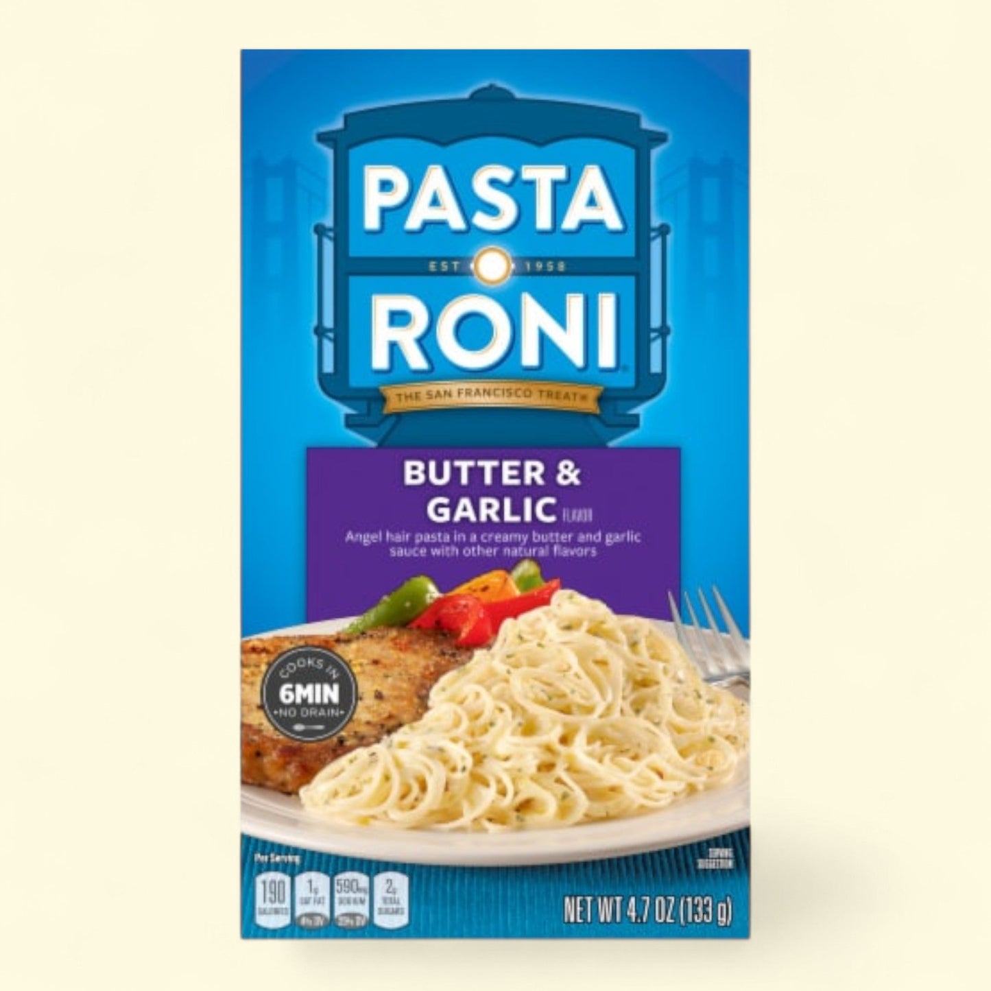 Pasta Roni, Butter & Garlic Angel Hair Pasta, 4.7 oz