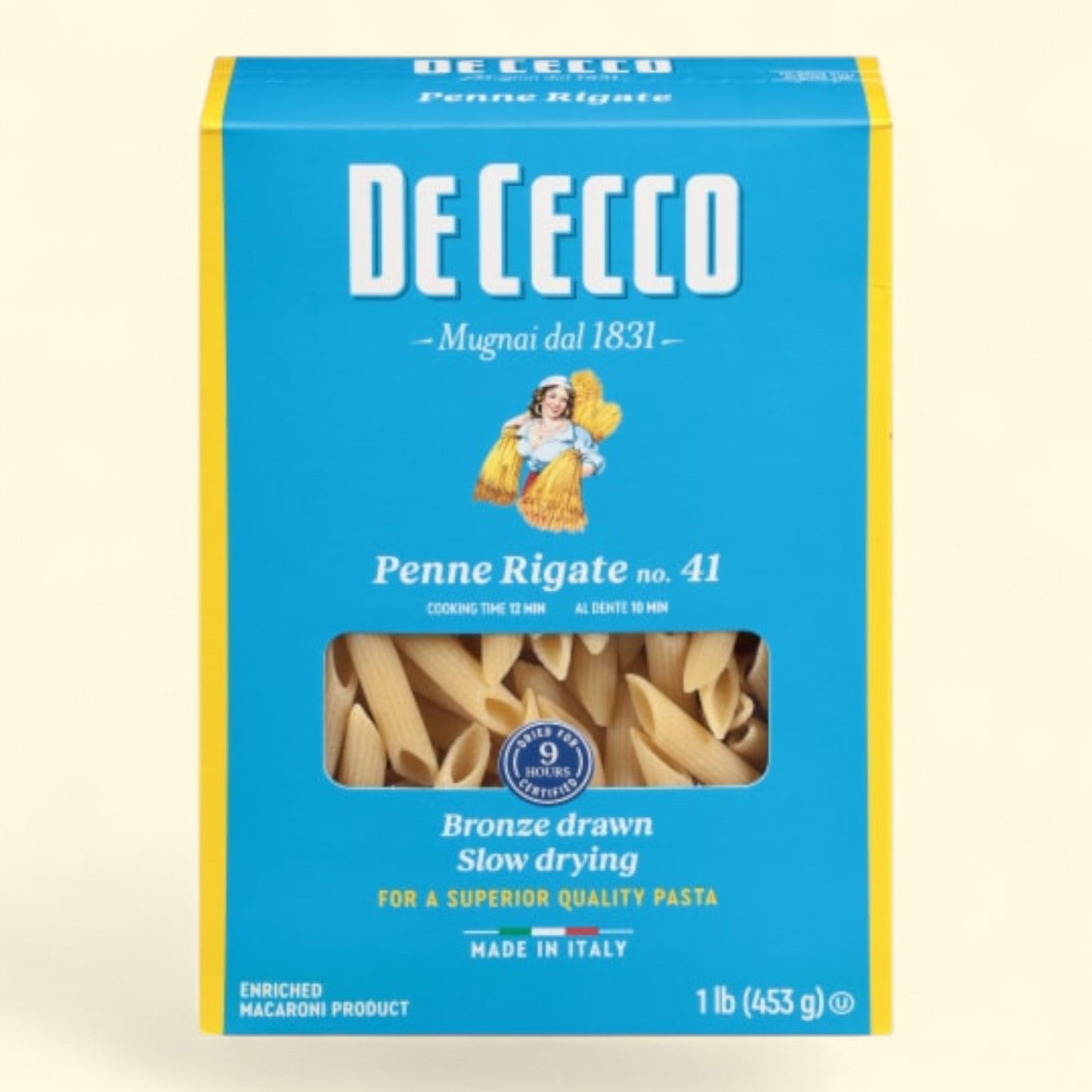De Cecco Penne Rigate Pasta, 1 lb