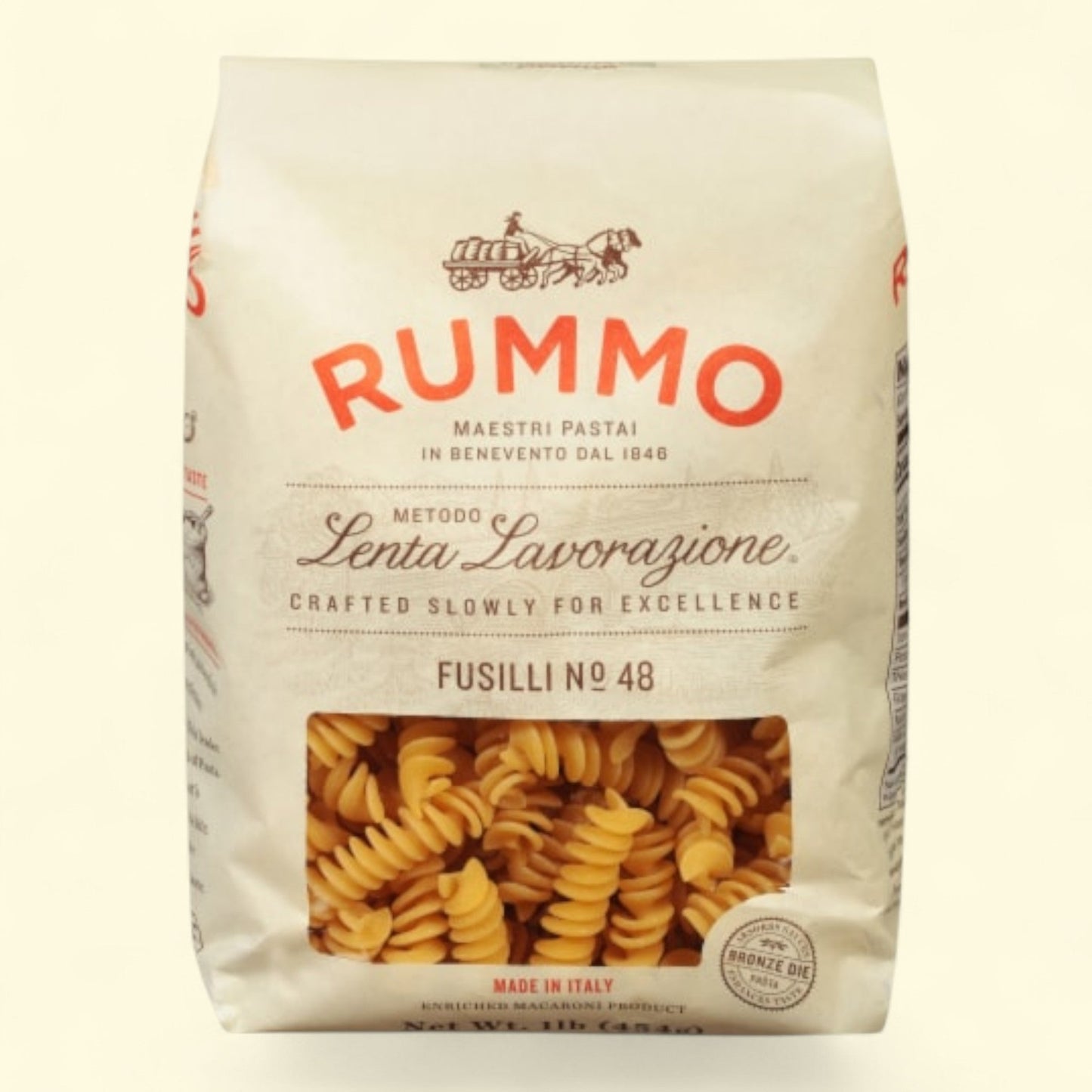 Rummo Fusilli Pasta, 1 lb