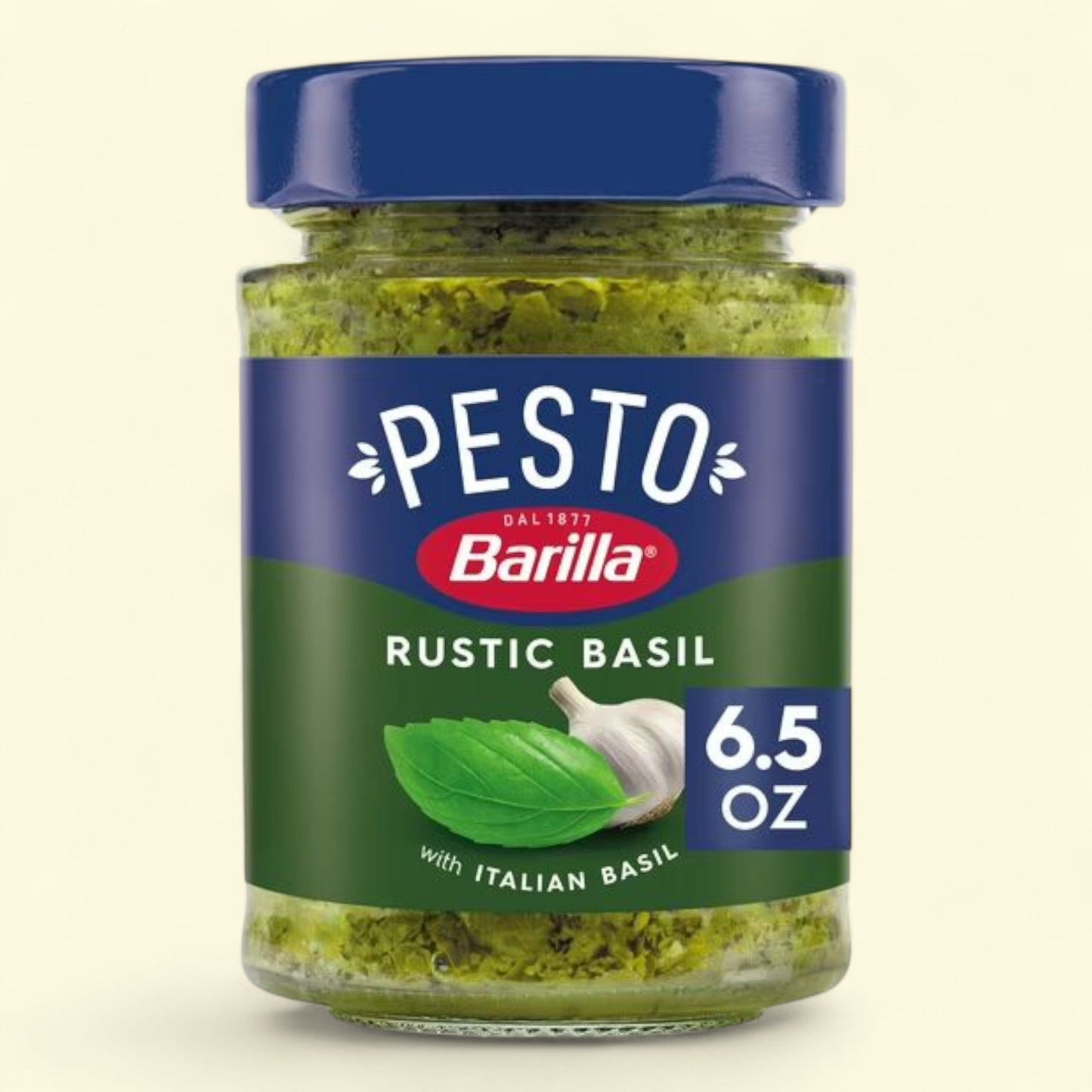 Barilla Rustic Basil Pesto Pasta Sauce, 6.5 oz