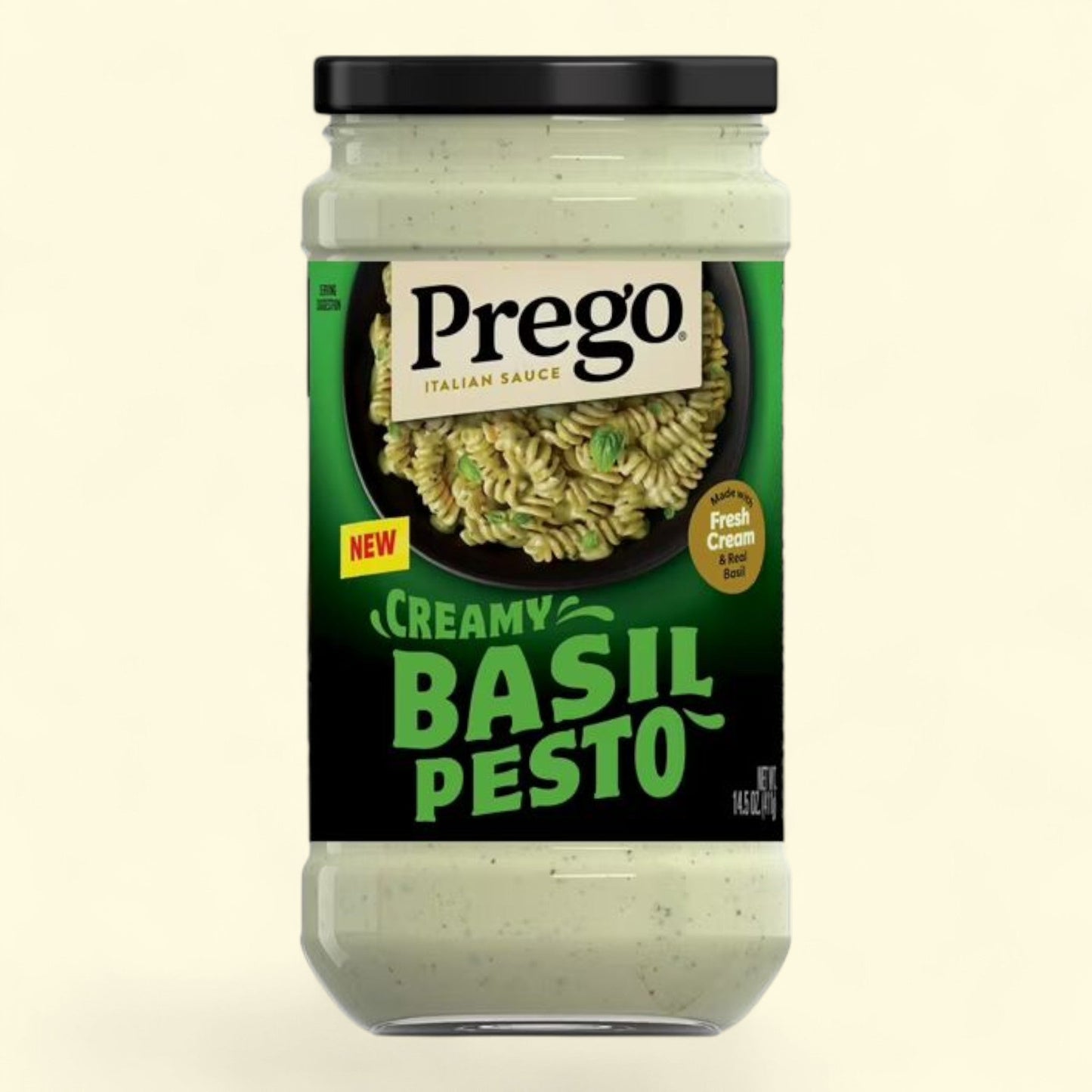 Prego Creamy Basil Pesto Pasta Sauce, 14.5 oz.