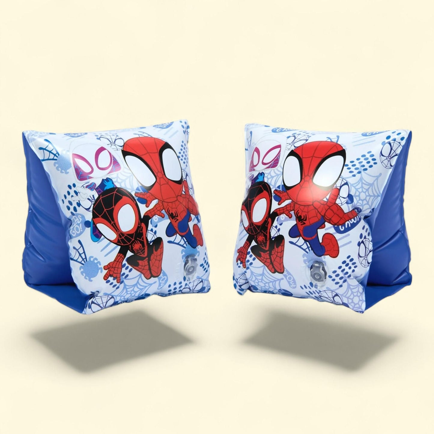 SwimWays Marvel Spider-Man Swimmies, Arm Floaties for Kids Age 3-5, 4.25 x 4.25 x 5.50 in
