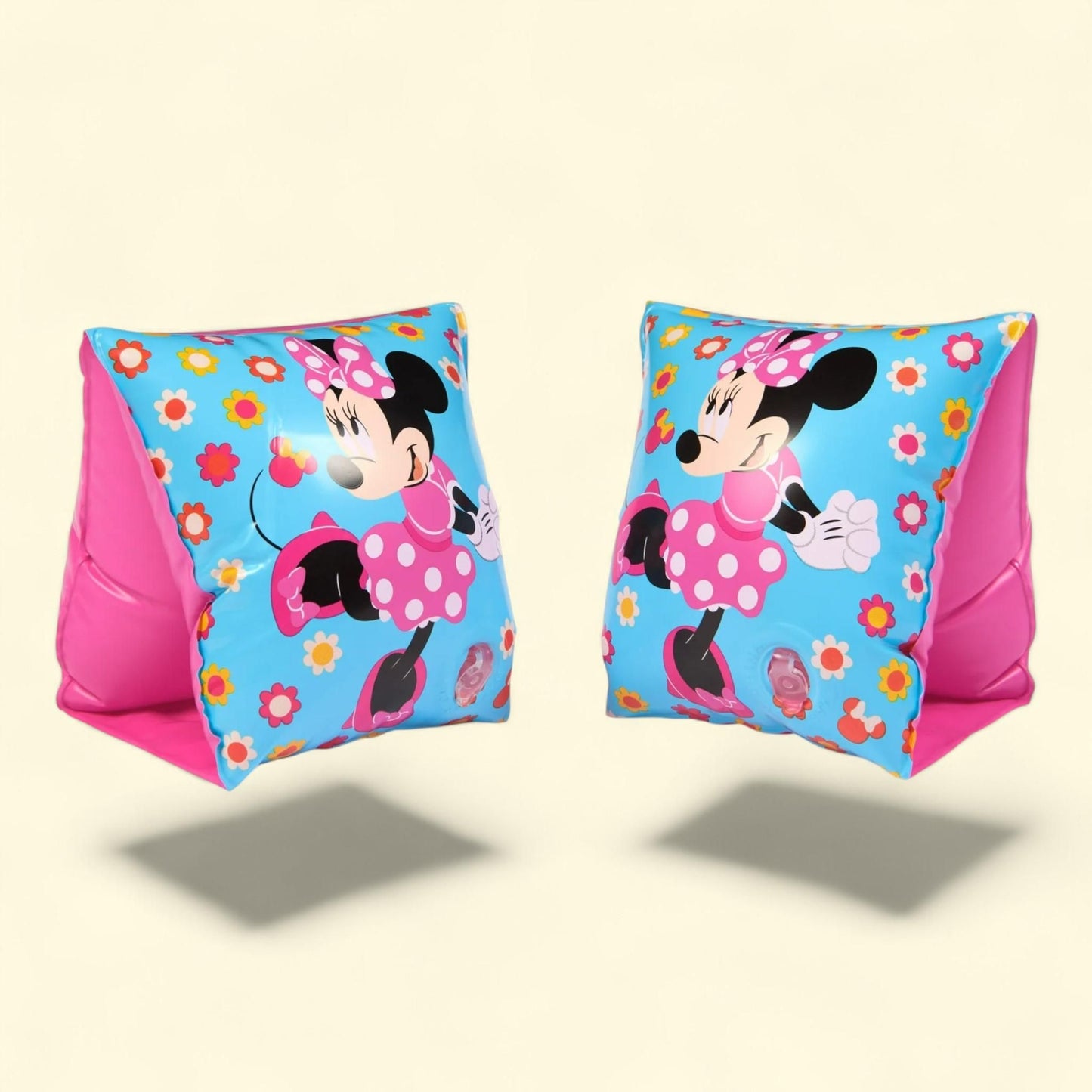 SwimWays Minnie Mouse Swimmies, Arm Floaties for Kids Age 3-5, 4.05 in — authentic US product shipped worldwide by Treatspree