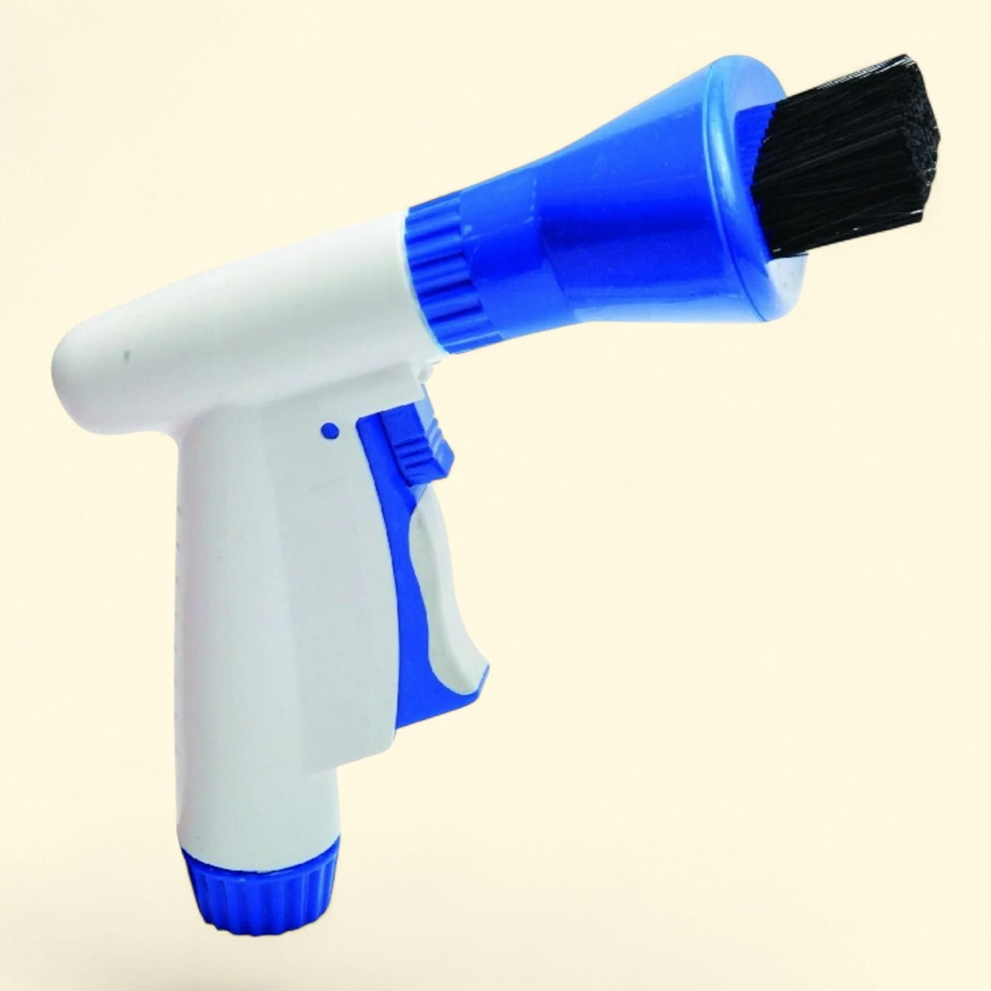 Blue and White Swimming Pool Filter Cleaning Spray Brush Head, 8"