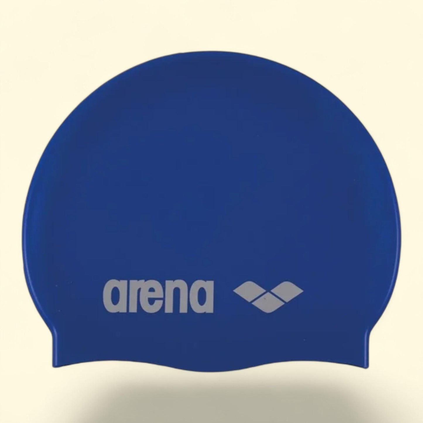 Bonnet de bain Arena, silicone classique, bleu ciel et blanc, taille unique