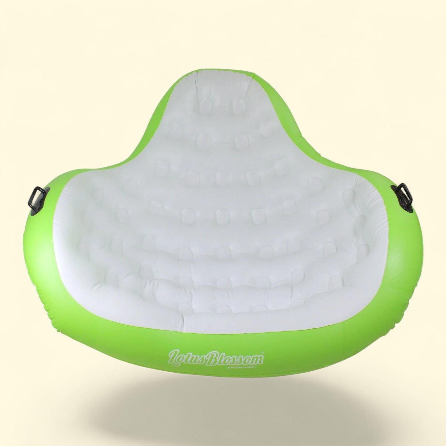 Swimline Lotus Blossom Double Comfort Pool Float, White, 80.00 x 75.00 x 8.00 "