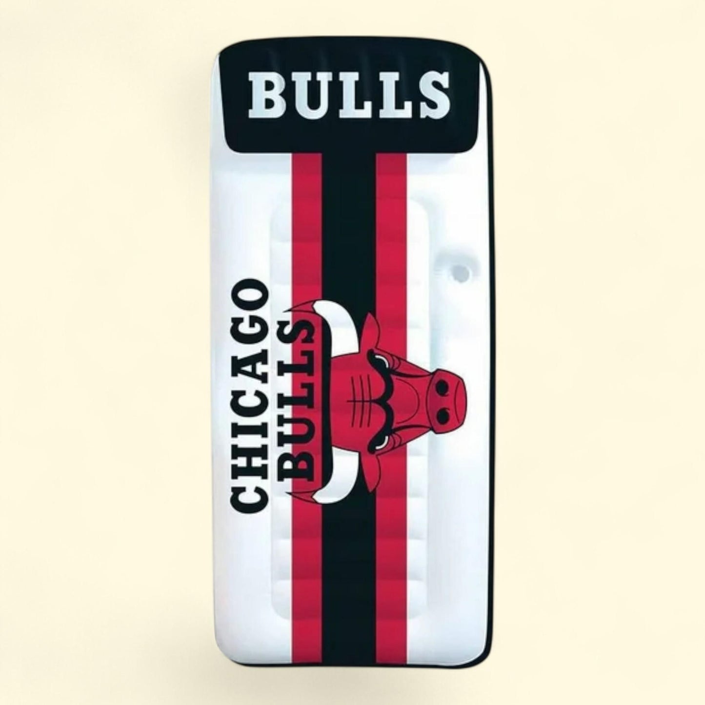 Poolmaster Chicago Bulls NBA Giant Mattress, 83.00 x 35.00 x 14.00 in