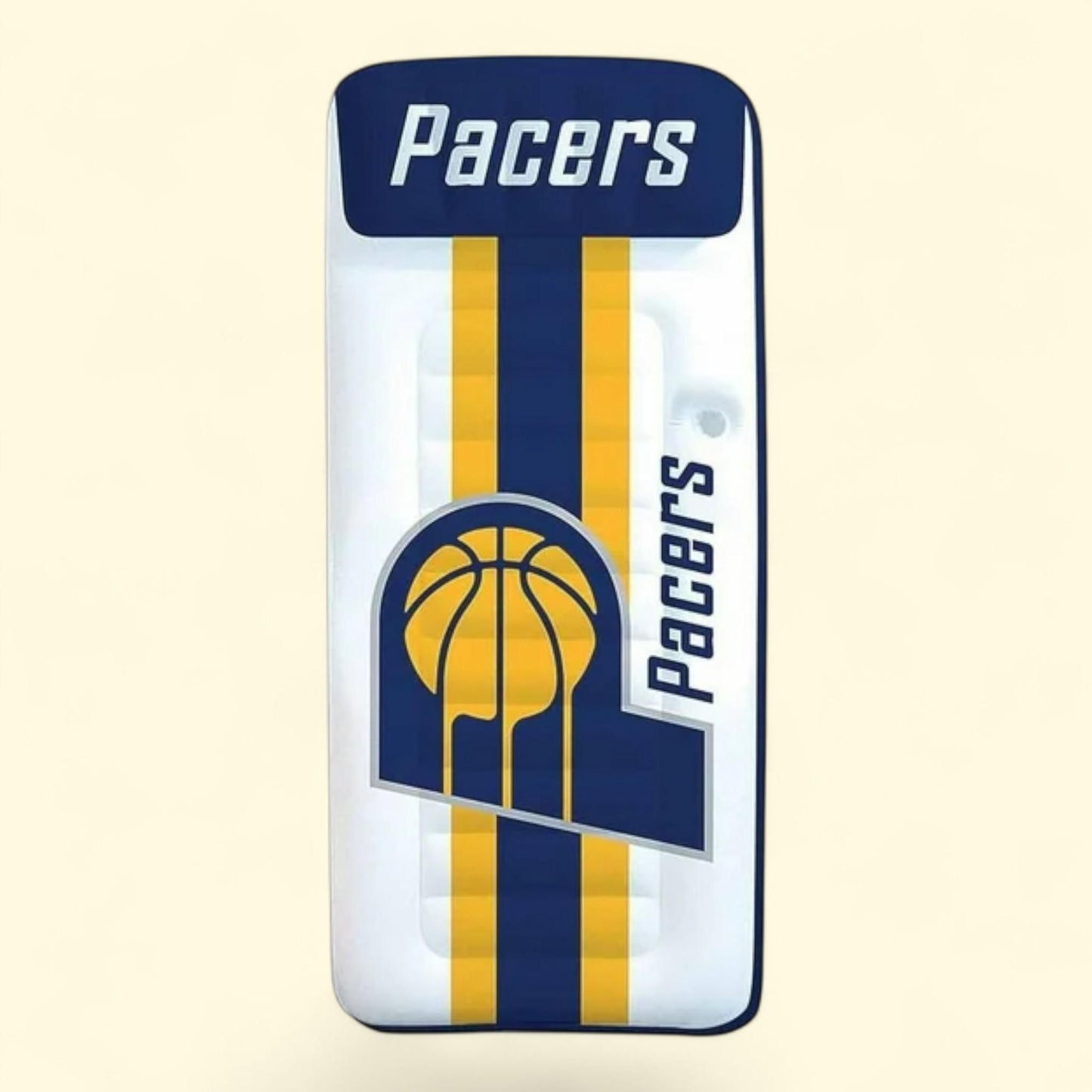 Poolmaster Indiana Pacers NBA Giant Mattress, 83.00 x 35.00 x 14.00 in