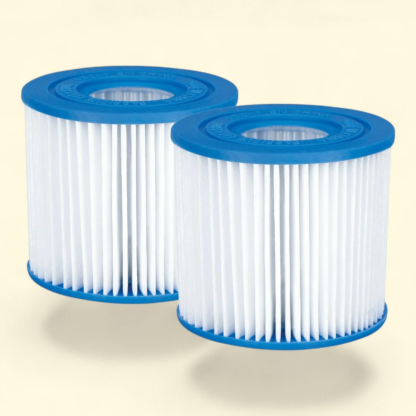 Bluescape Pool Filter Cartridge 2-Pack, White, Adults, 3.75 in