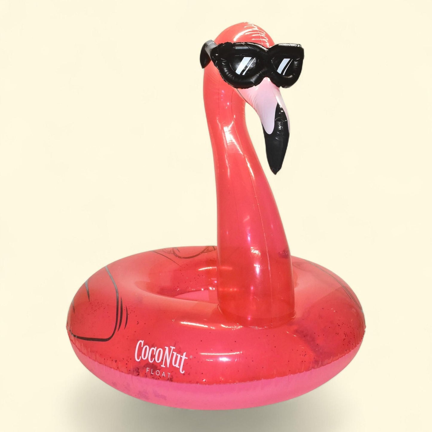 CocoNut Outdoor Pink Flamingo With Shades Pool Float, 52" x 48"