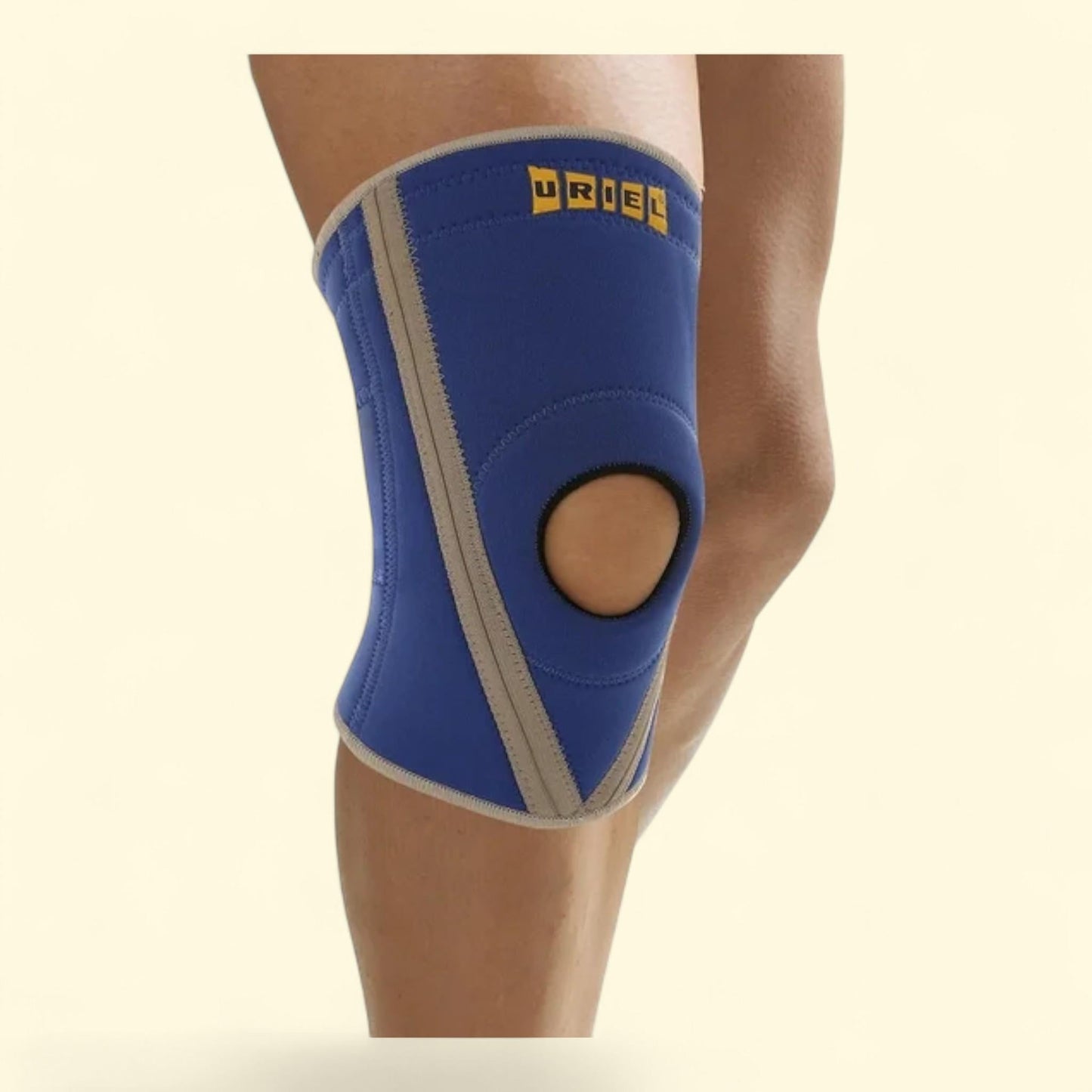 Uriel Knee Compression Sleeve and Knee Cap Support Brace, Sport and Fitness, XXL