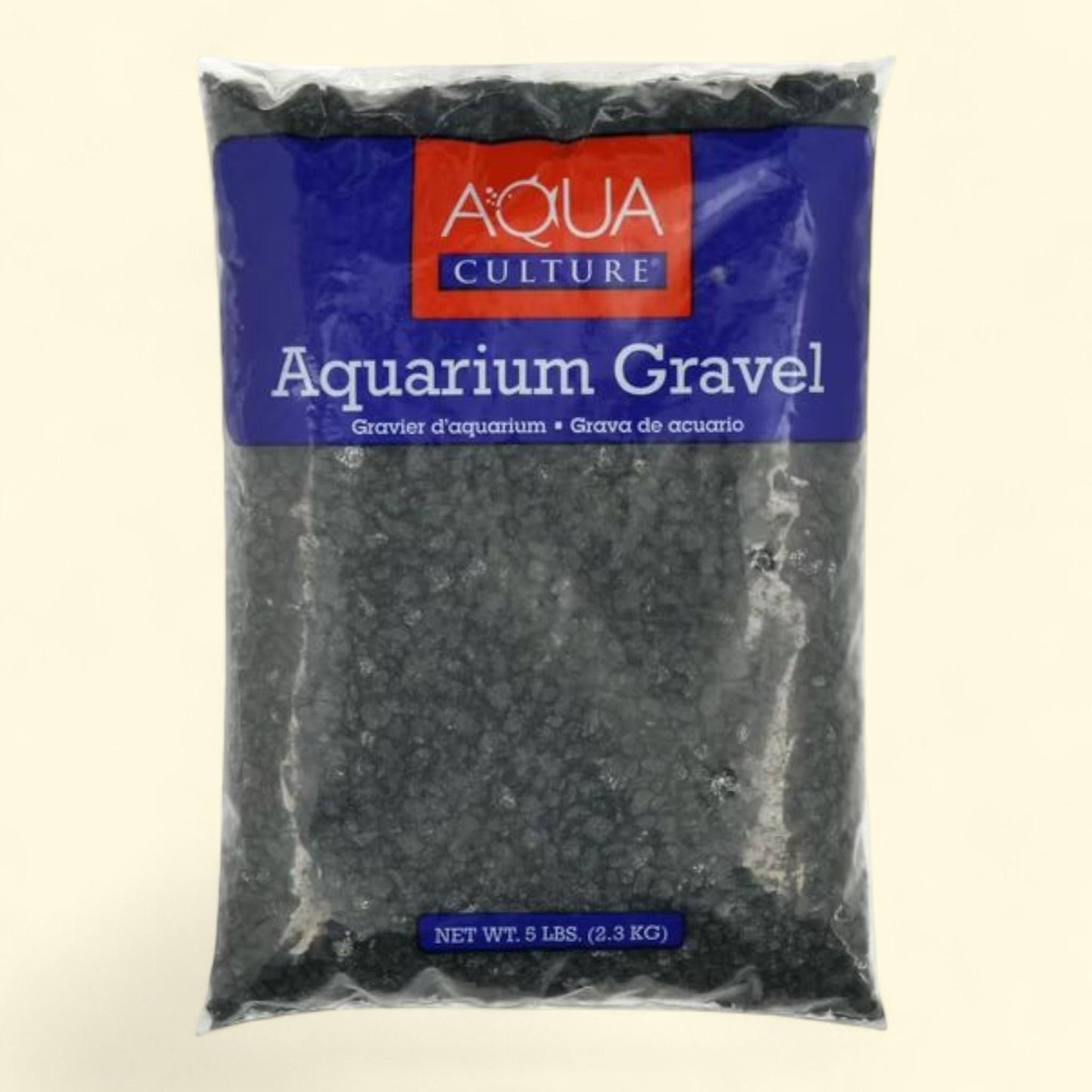 Aqua Culture Aquarium Gravel, Black, 5 lb