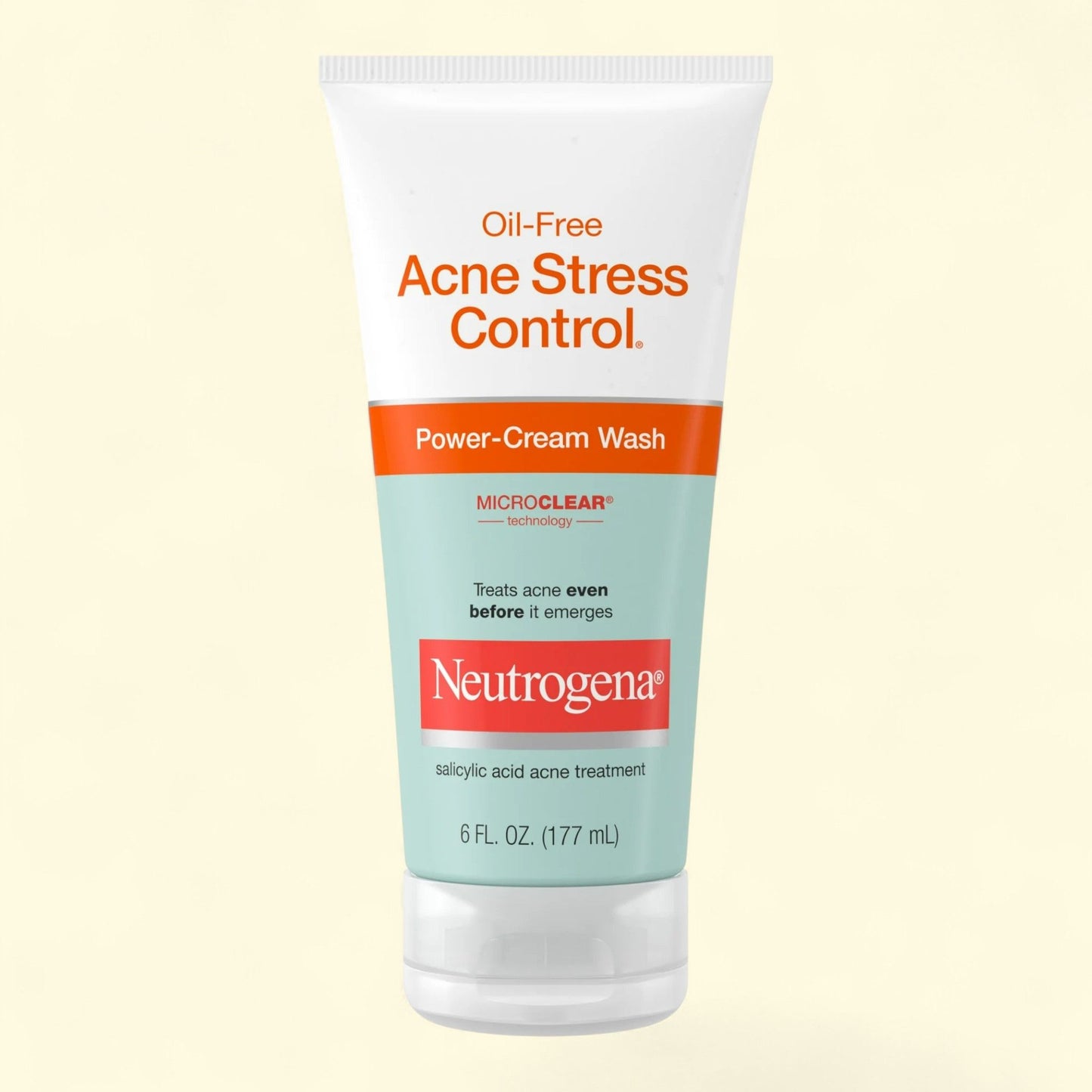 Neutrogena Acne Stress Control Face Wash, 6 fl. oz