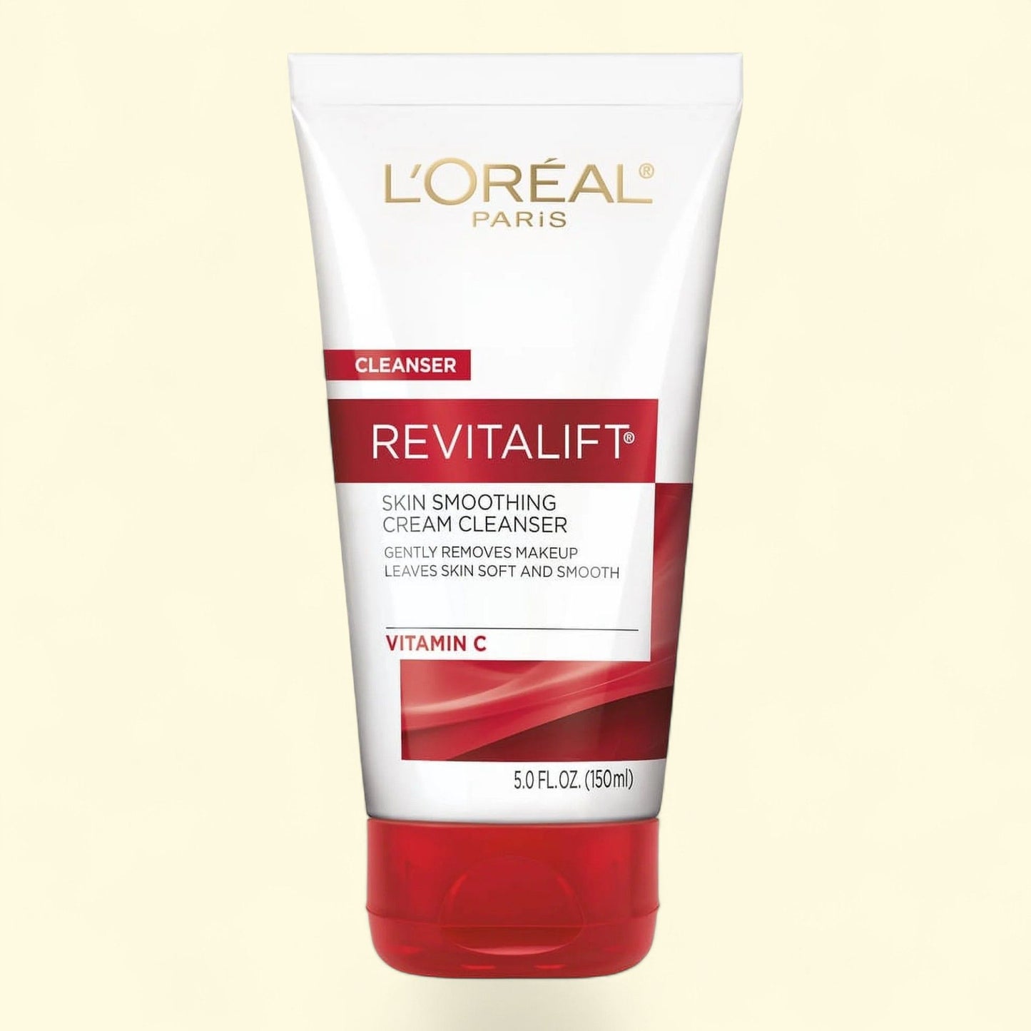 L'Oreal Paris Revitalift Radiant Smoothing Cream Cleanser, 5 fl oz