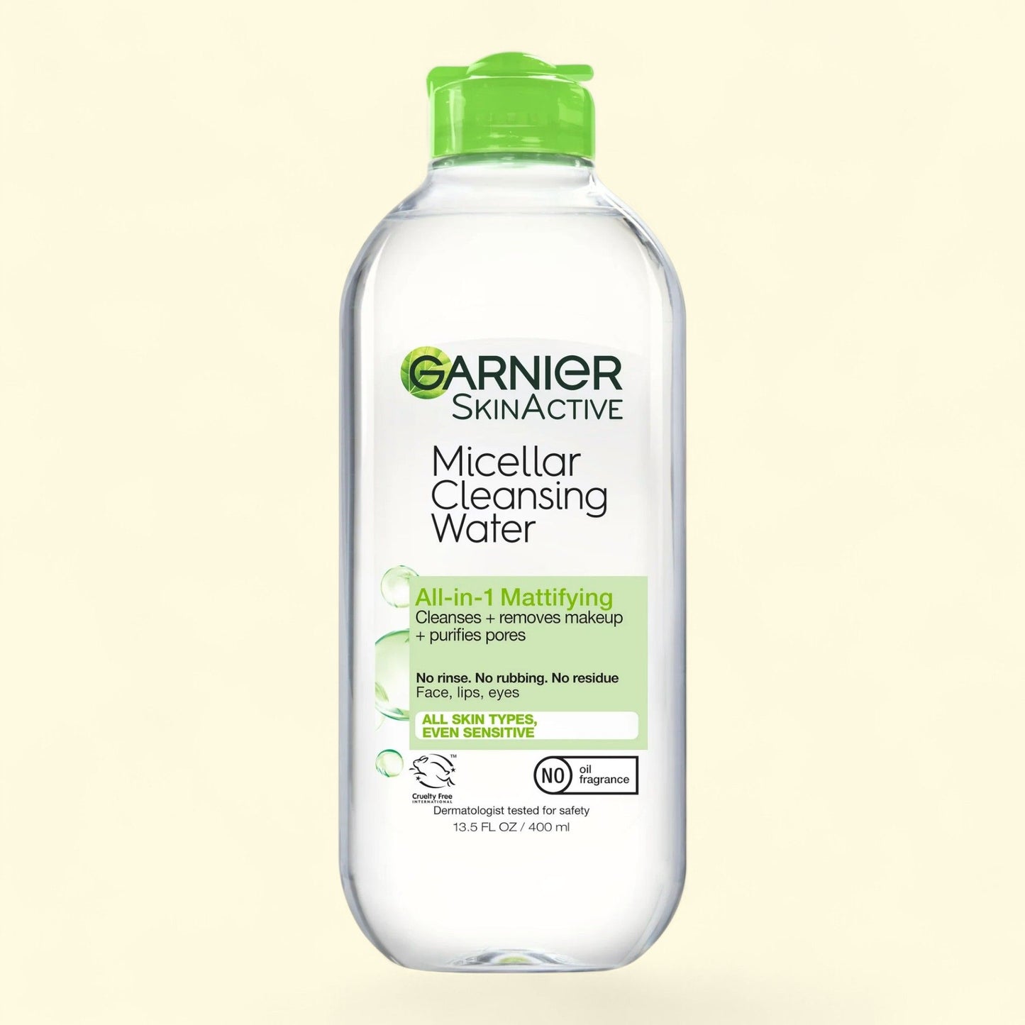Garnier SkinActive Micellar Cleansing Water, 13.5 fl. oz.