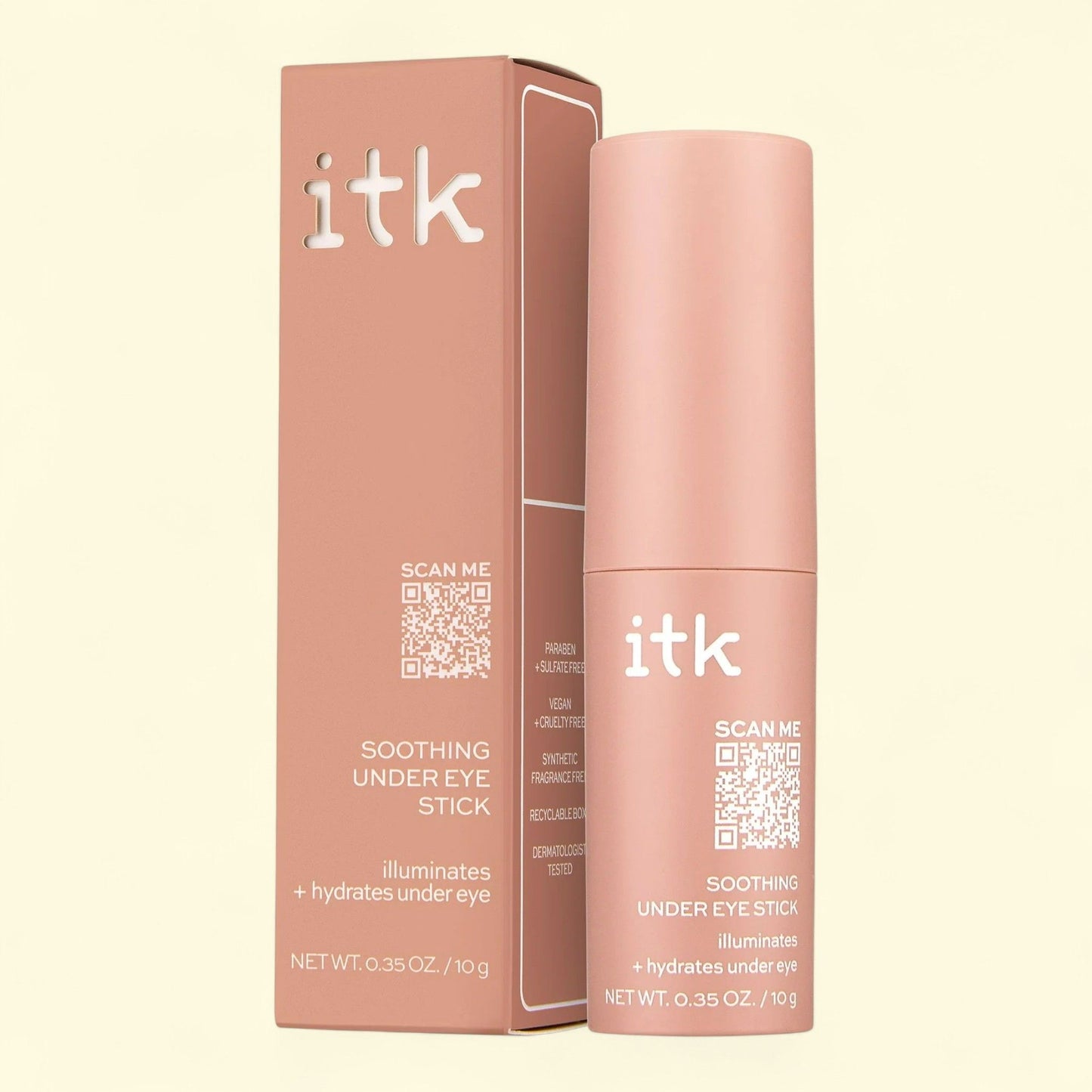 ITK Skincare Under Eye Serum Stick, 0.35 oz
