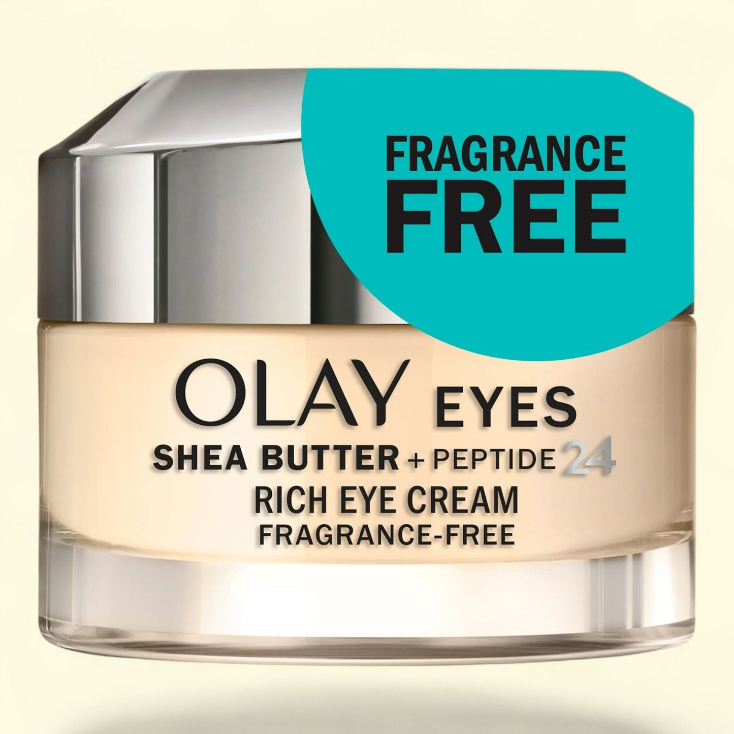 Olay Eye Cream, Shea Butter + Peptide 24, 0.5 oz — authentic US product shipped worldwide by Treatspree