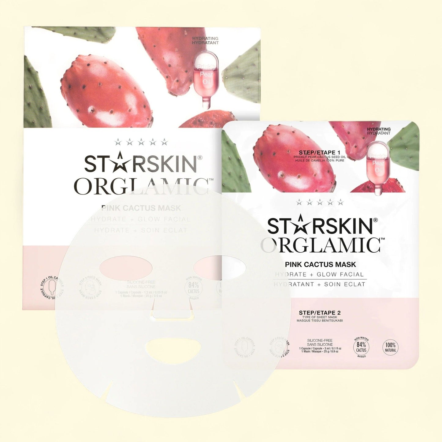 Starskin Pink Cactus Face Mask, 1.4 oz