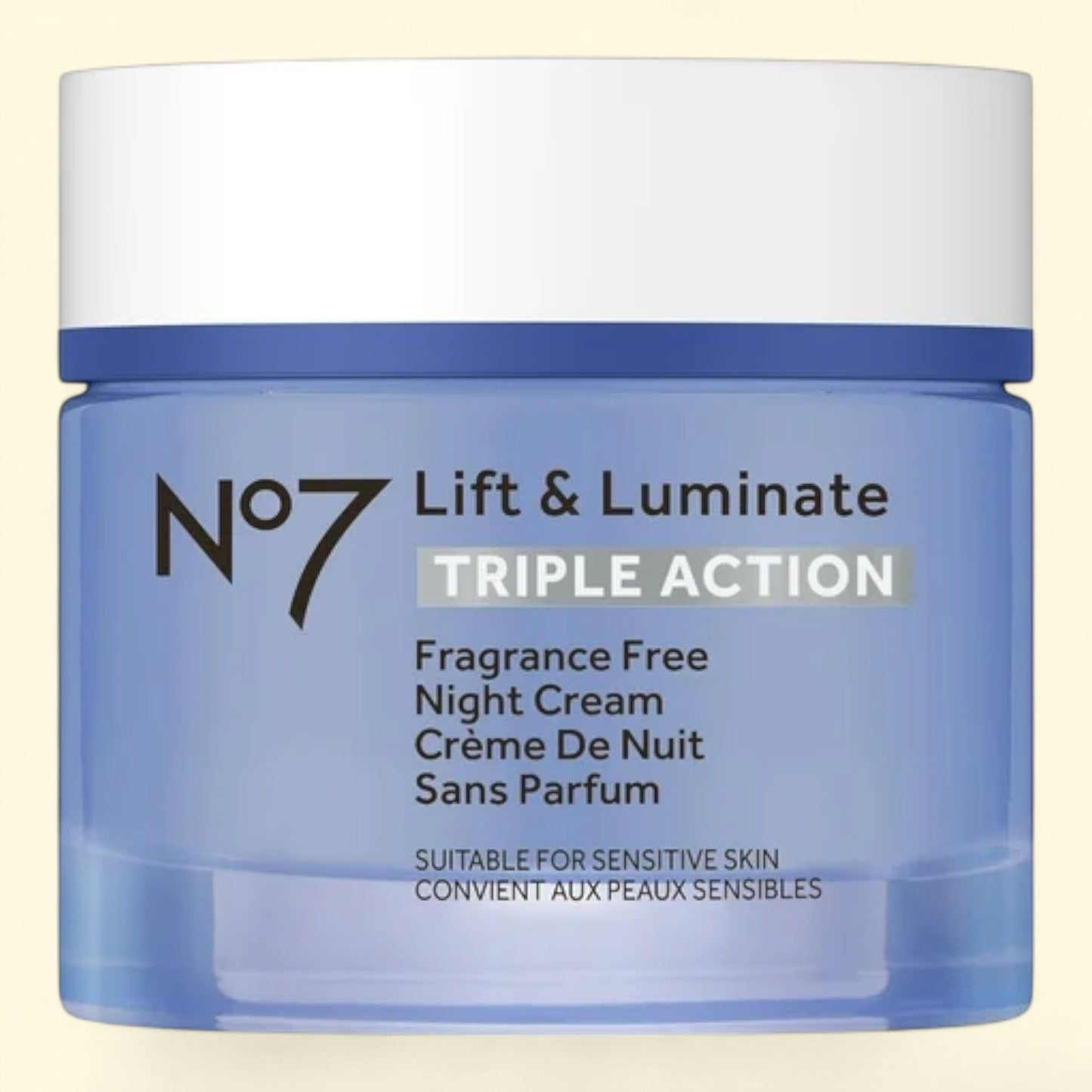 No7 Lift & Luminate Night Cream, 1.69 OZ