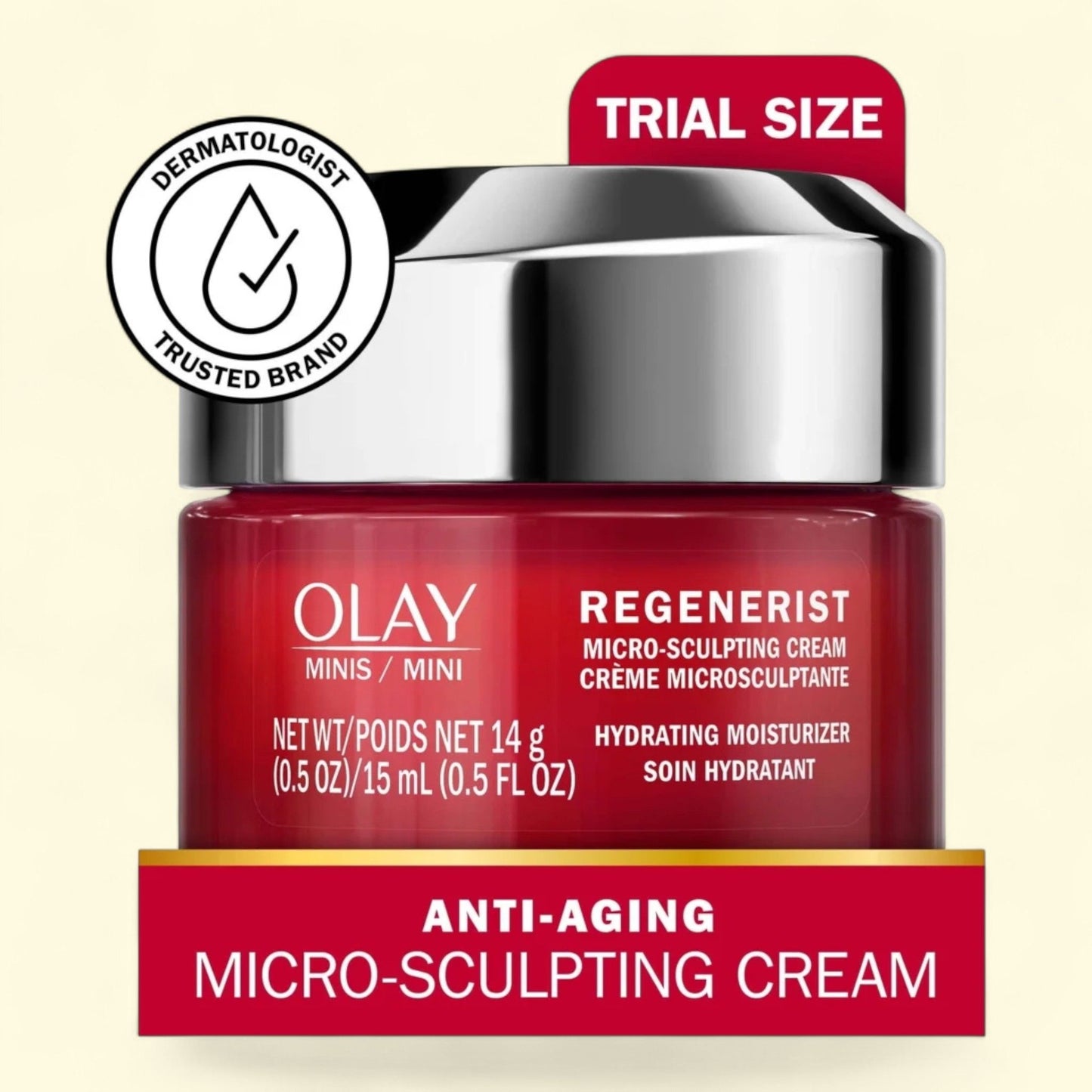 Olay Regenerist Micro-Sculpting Face Cream, 0.5 oz