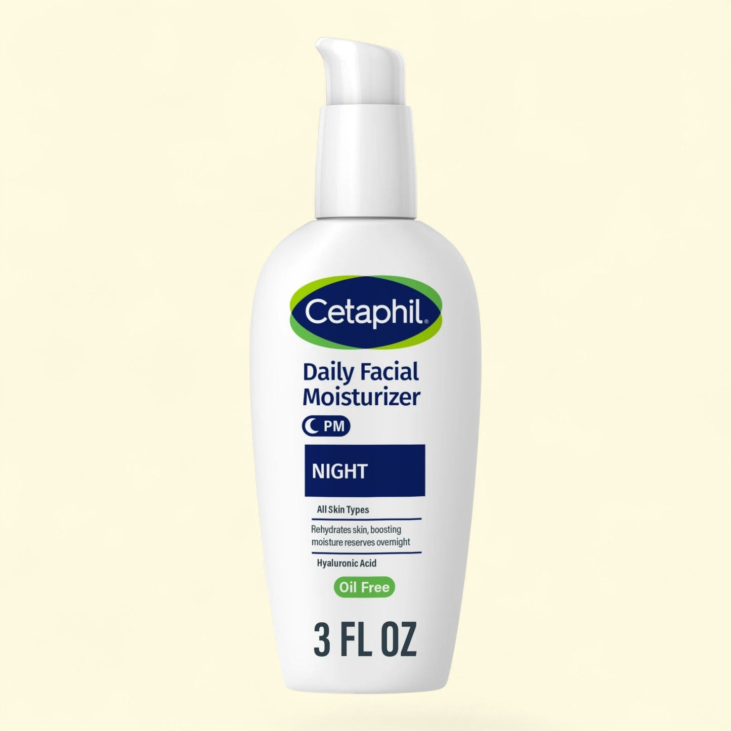 Cetaphil Daily Facial Moisturizer Oil Free, 3 fl oz