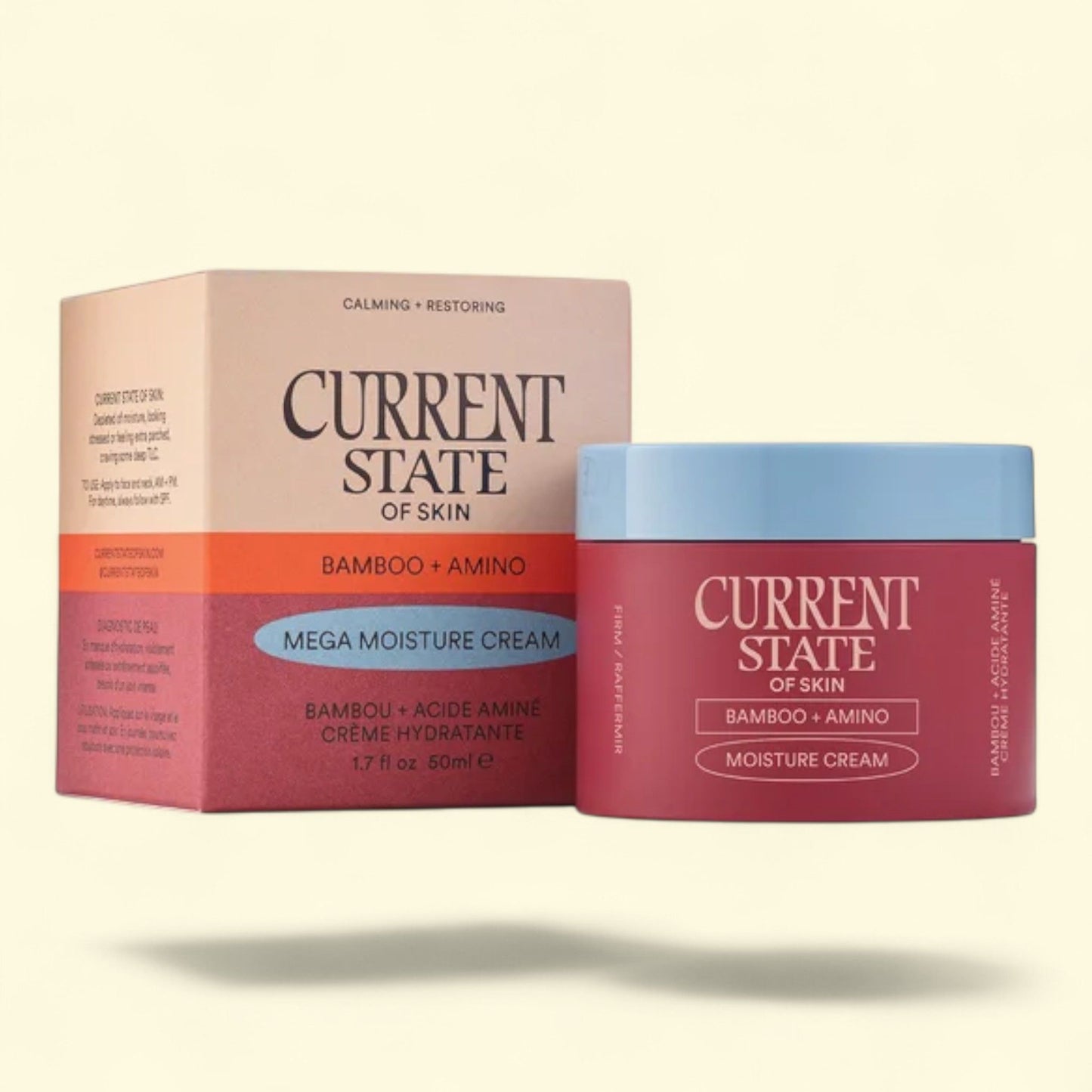 Current State Bamboo Amino Mega Moisture Cream, 1.7 fl oz