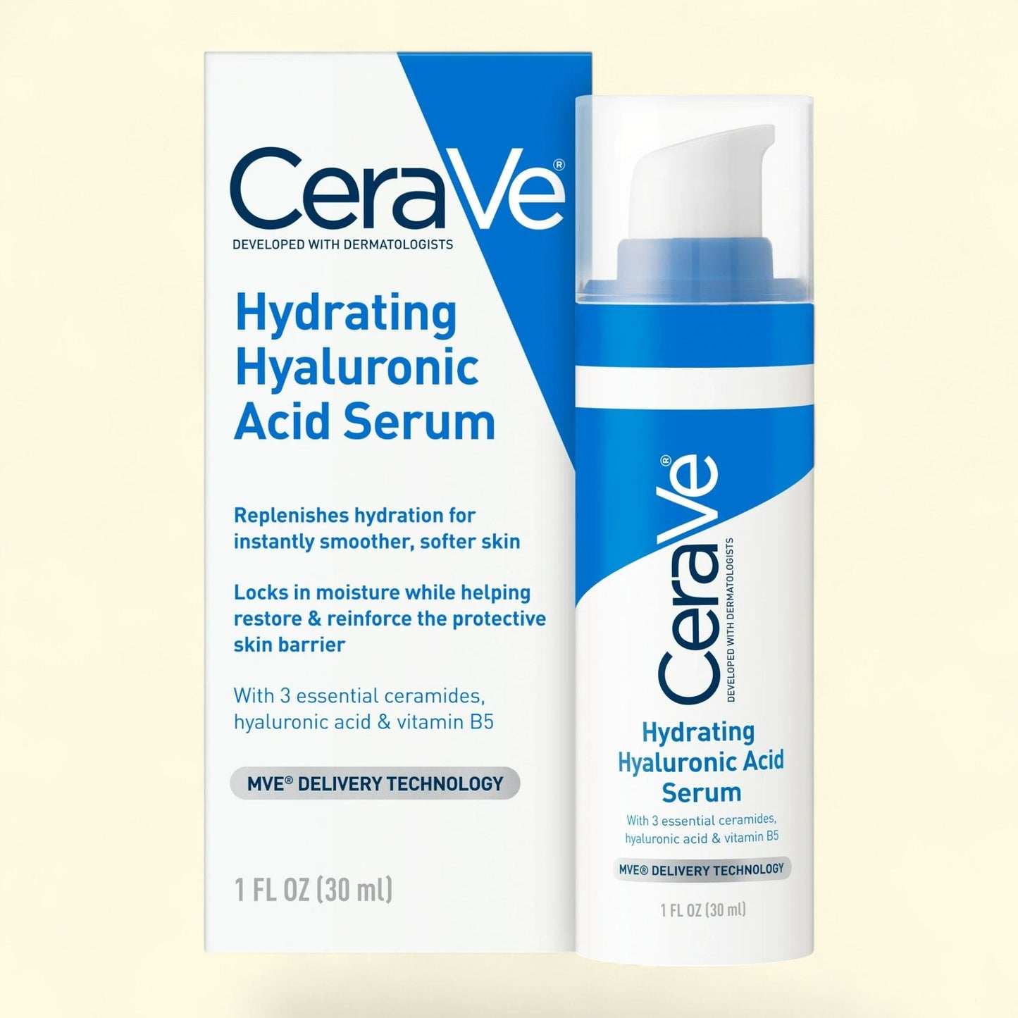 CeraVe Hyaluronic Acid Serum, 1 fl oz