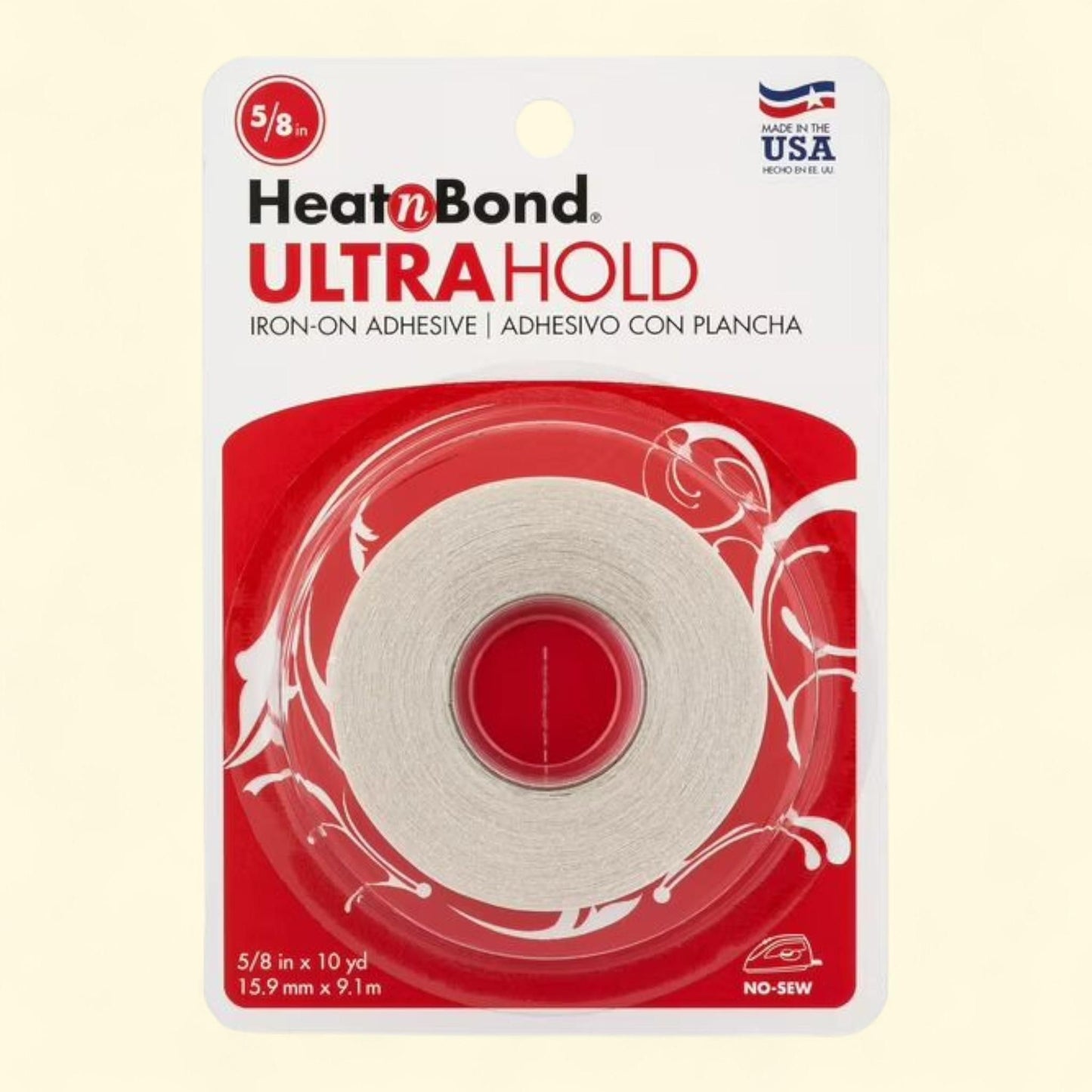 HeatnBond UltraHold Adhesive, 5/8 inch x 10 yard