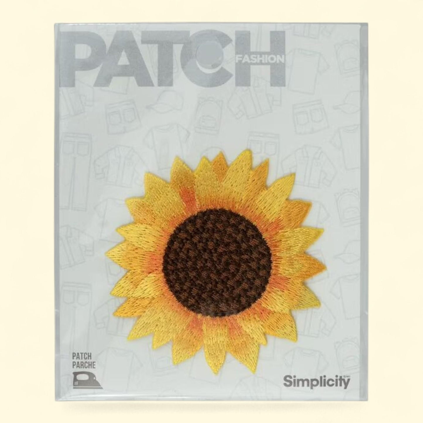 Simplicity Iron-On Appliqué, Yellow Sunflower, 1 Piece — authentic US product shipped worldwide by Treatspree