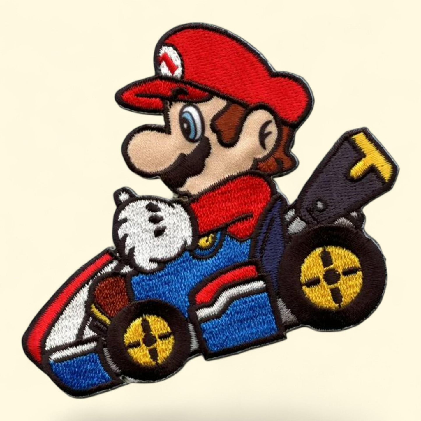 Simplicity Mario Kart Iron-On Appliques, Size1 ct — authentic US product shipped worldwide by Treatspree