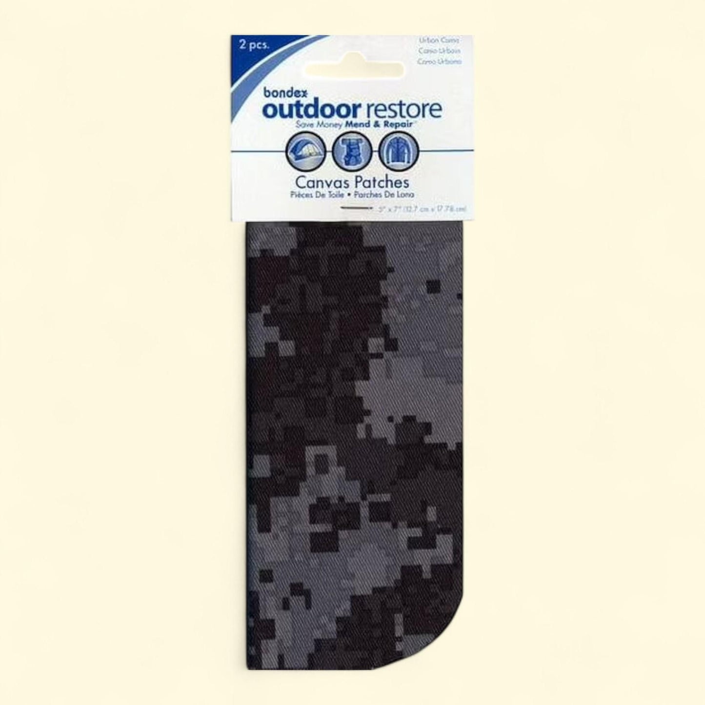 Bondex Canvas Patch, 5" x 7", 2 Count — authentic US product shipped worldwide by Treatspree