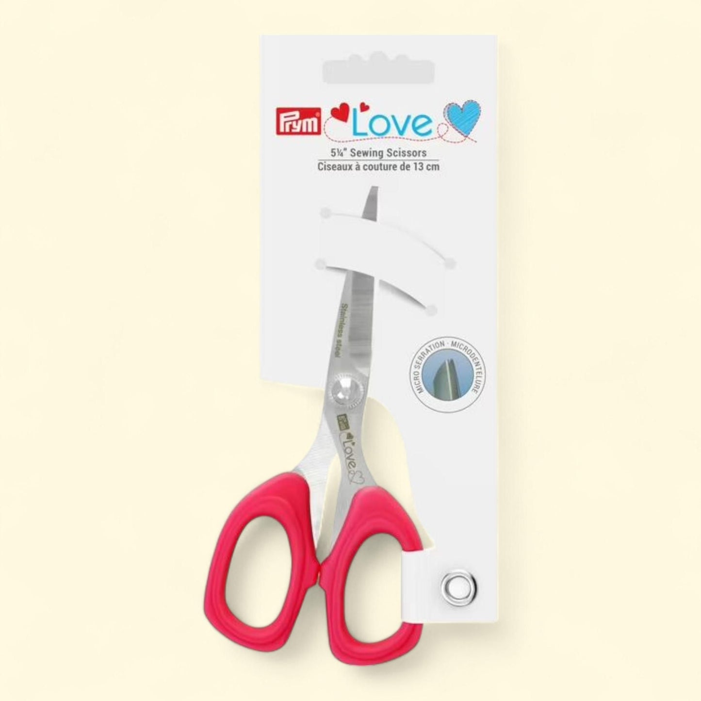 Prym Love Crafting Sewing Scissors, 5.25"