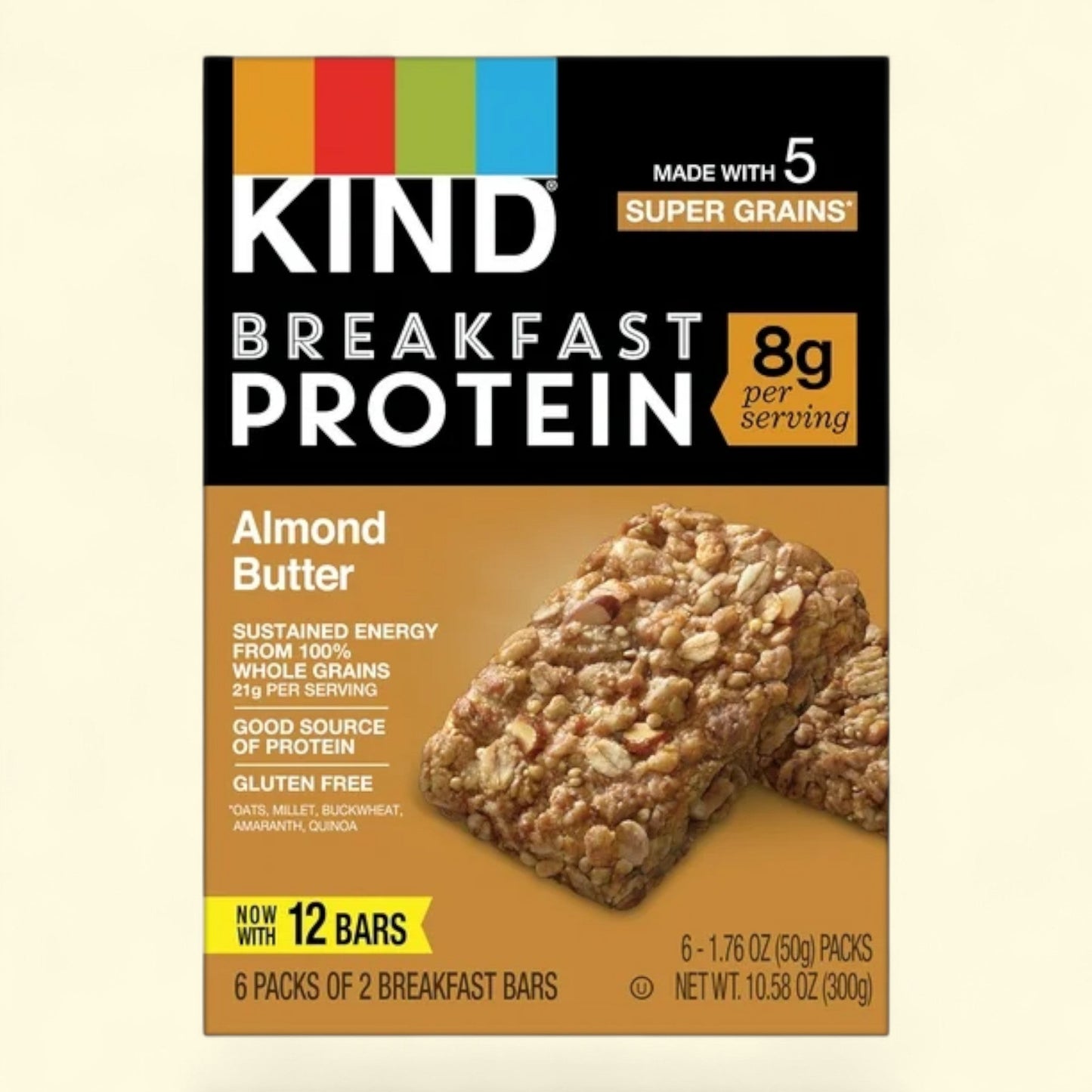KIND Breakfast Almond Butter, Size