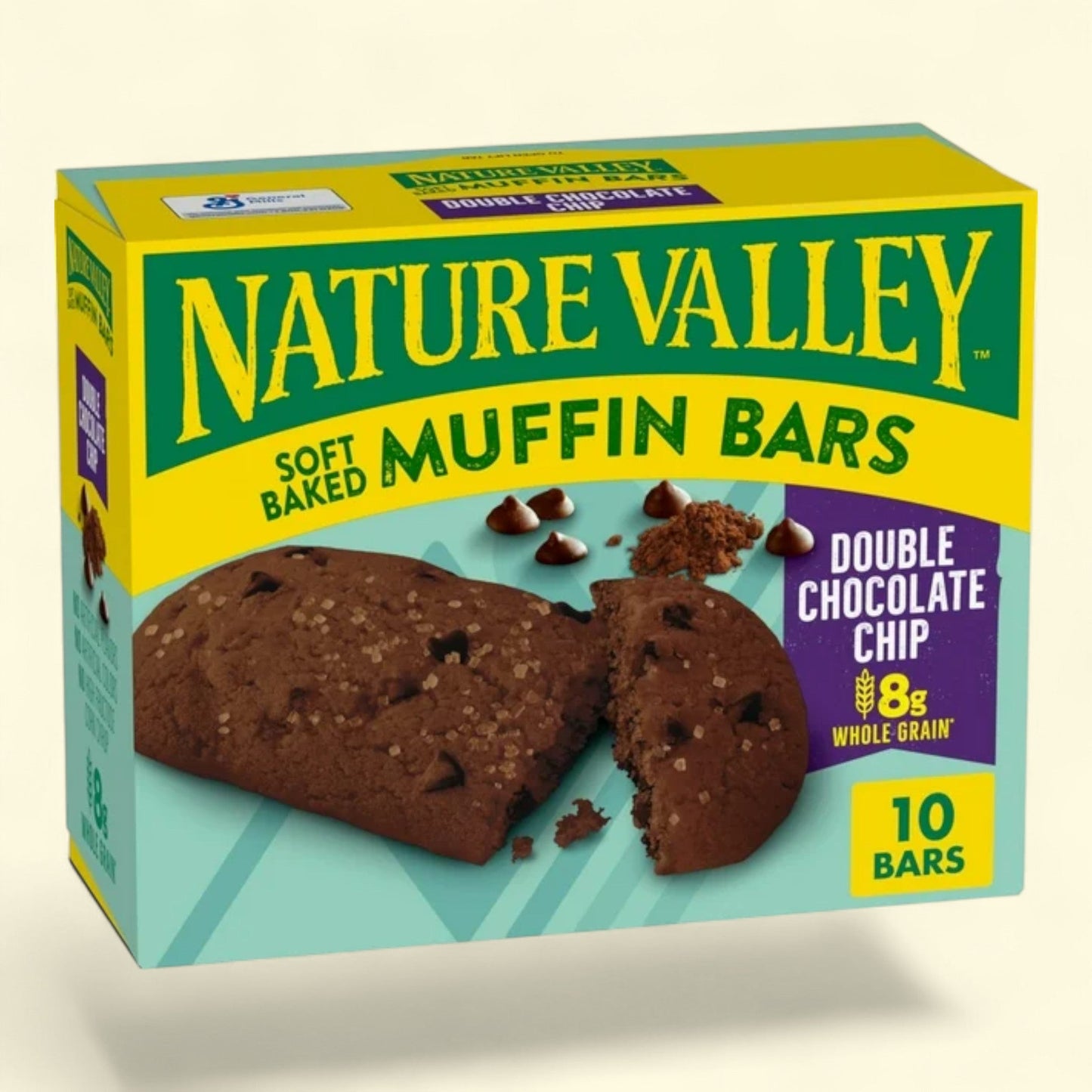 Nature Valley Soft Baked Muffin Bars, Double Chocolate Chip, 12.4 oz
