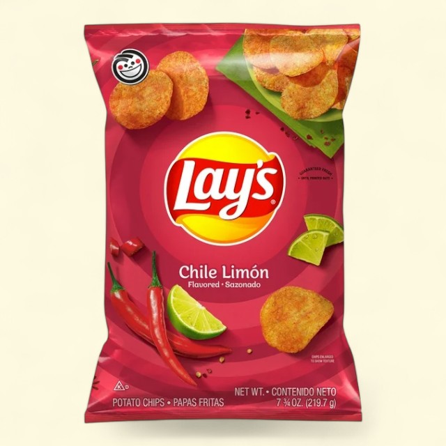 Lay's Potato Chips, Chile Limón, 7.75 Oz.
